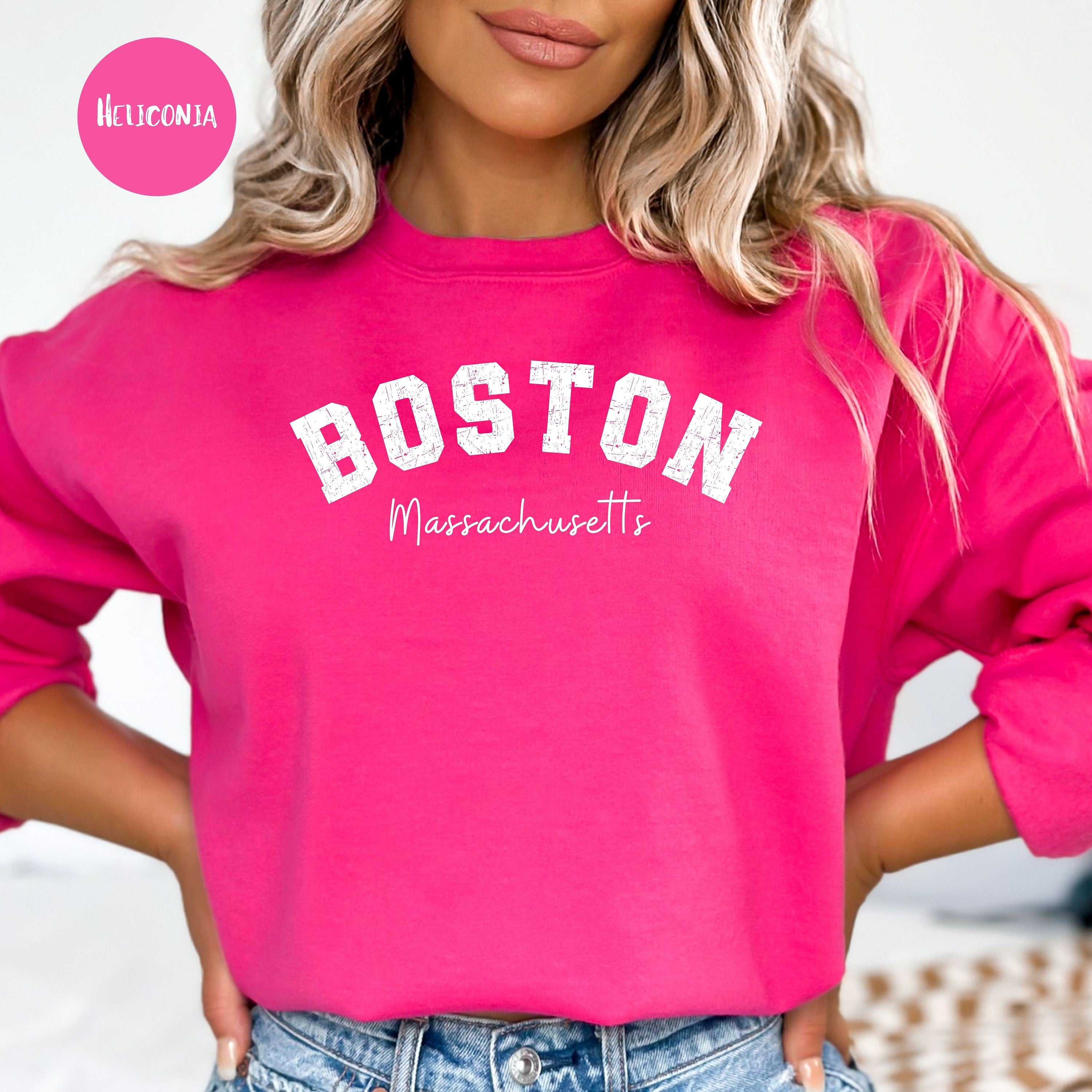 Boston Massachusetts Gildan Sweatshirt