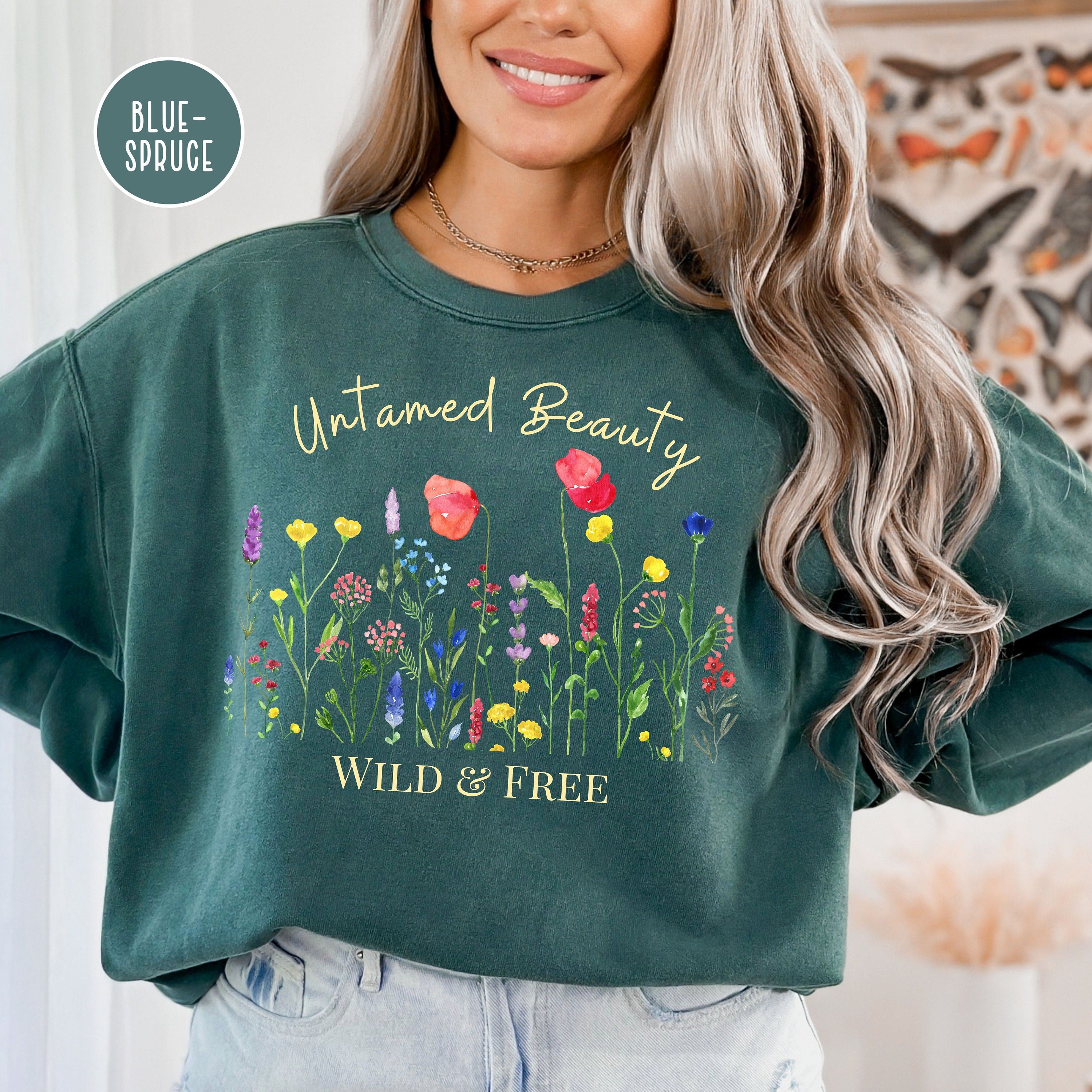 Wildflowers Comfort Colors® Sweatshirt