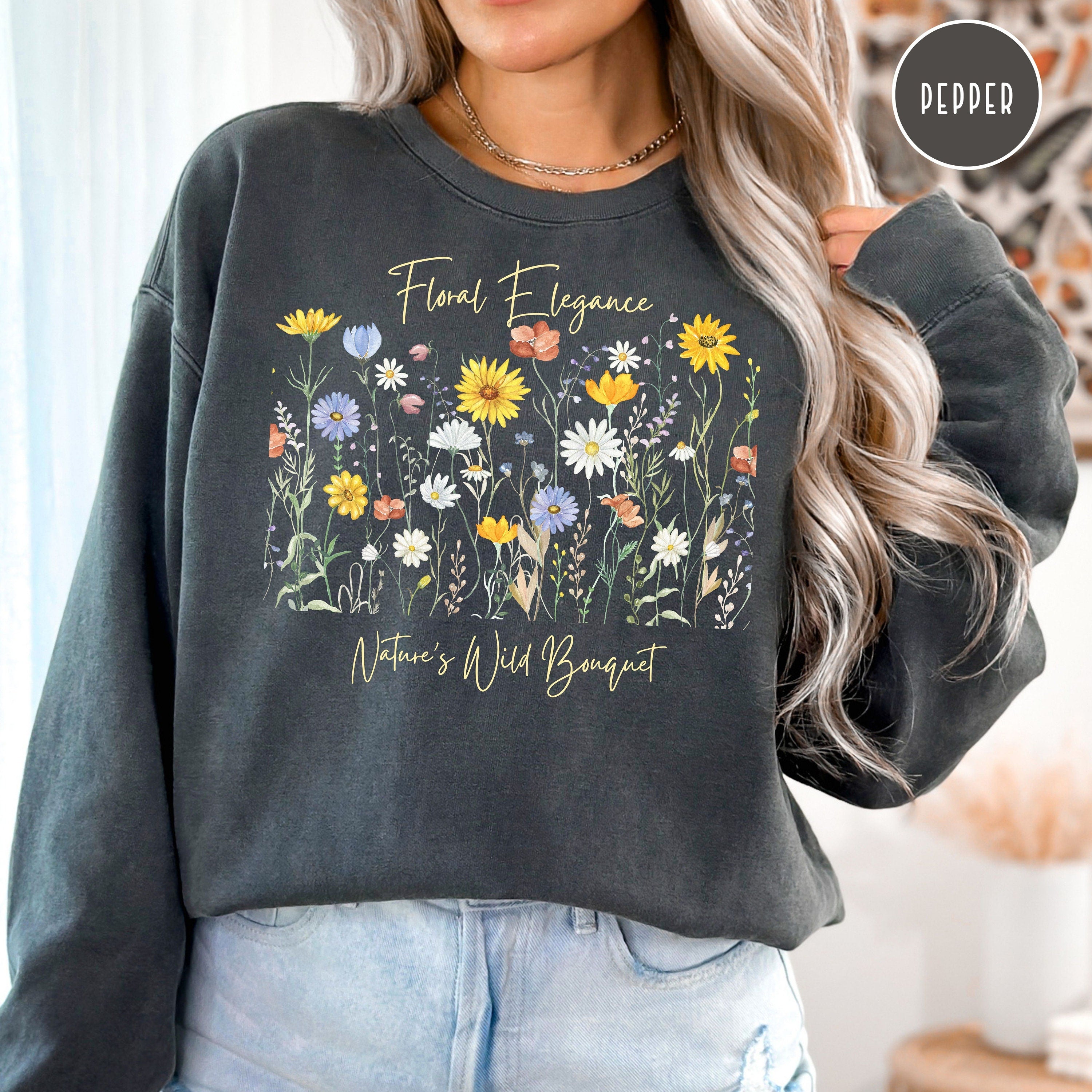 Wildflowers Comfort Colors® Sweatshirt
