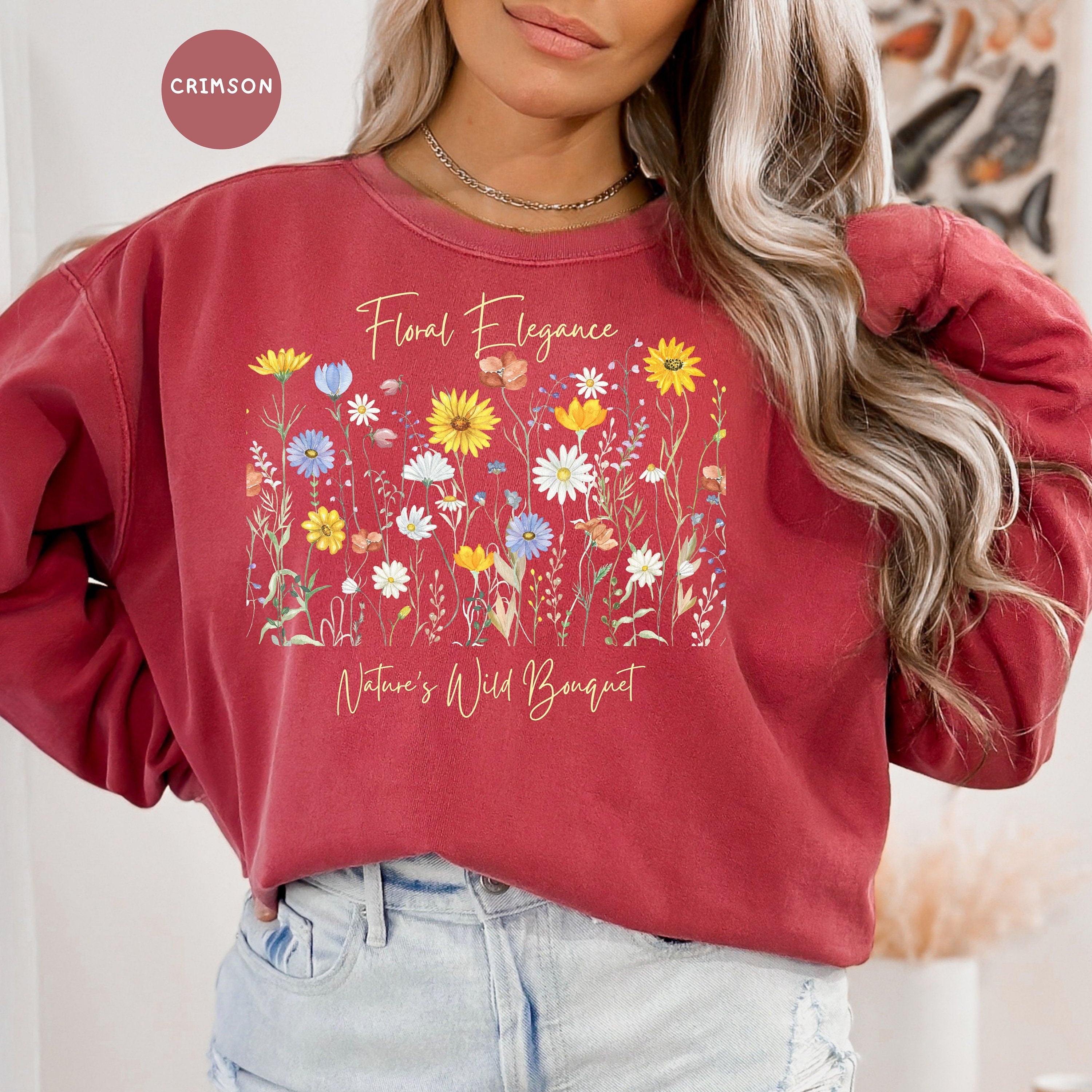 Wildflowers Comfort Colors® Sweatshirt