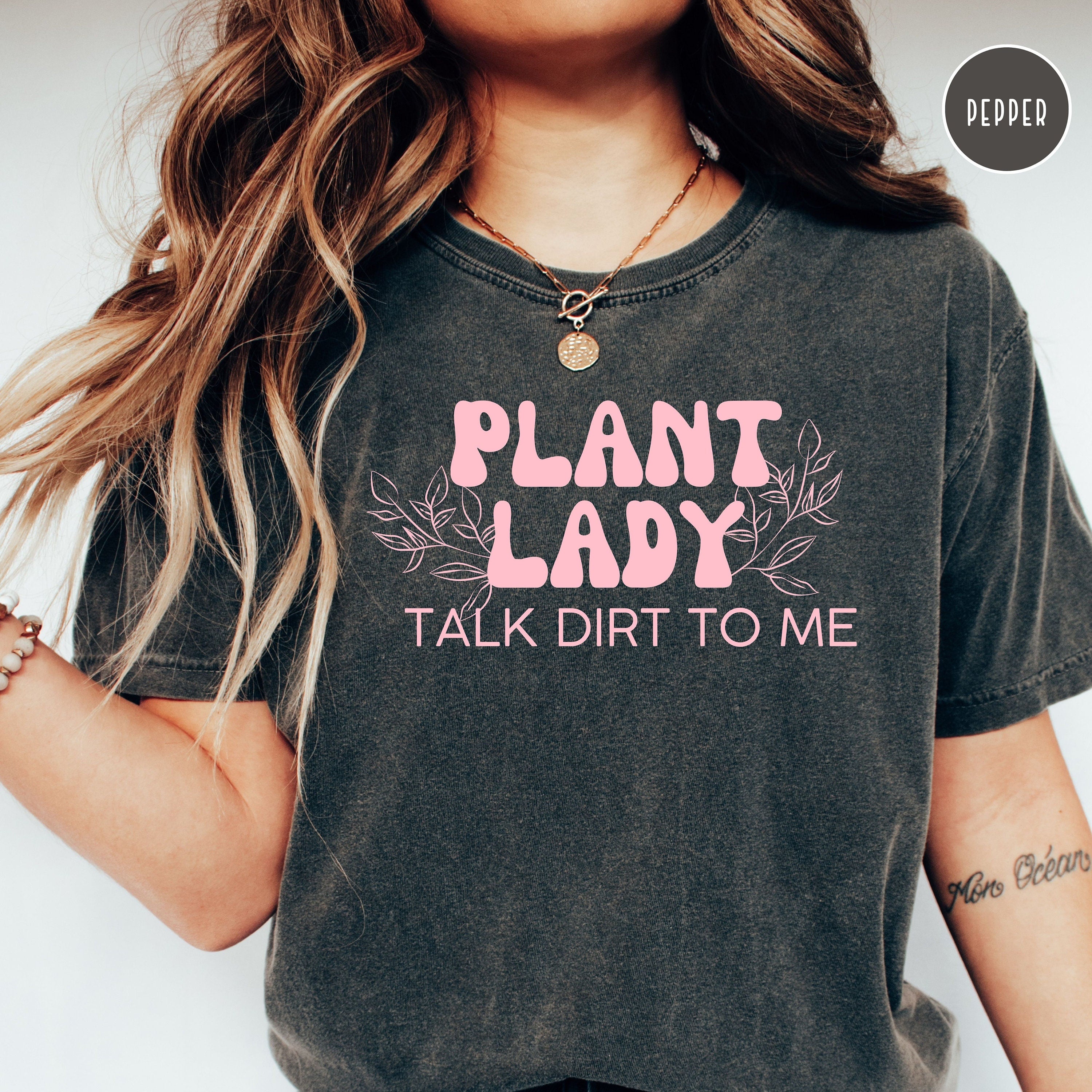 Funny Plant Lady Comfort Colors® Tee