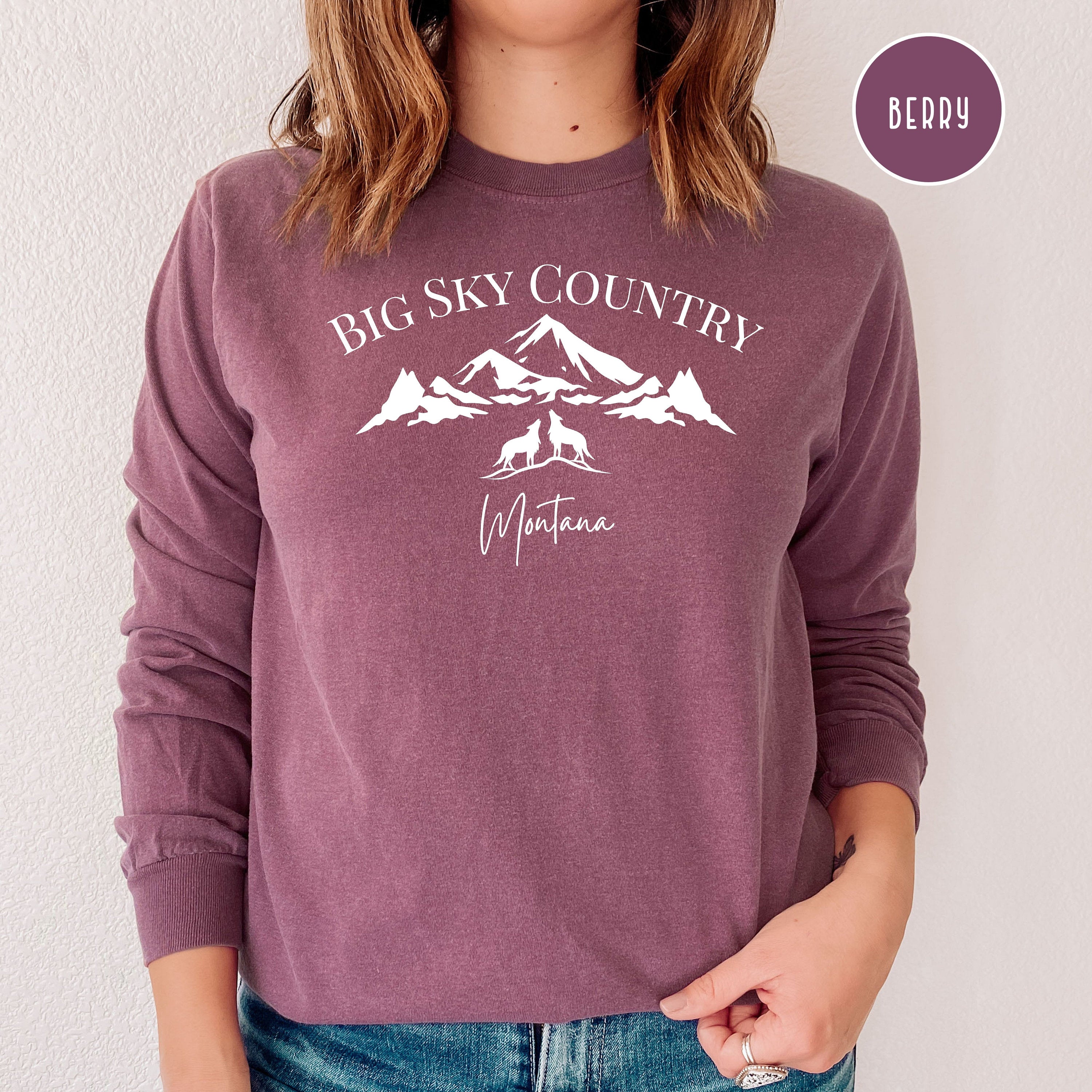 Montana Comfort Colors® Long Sleeve Tee