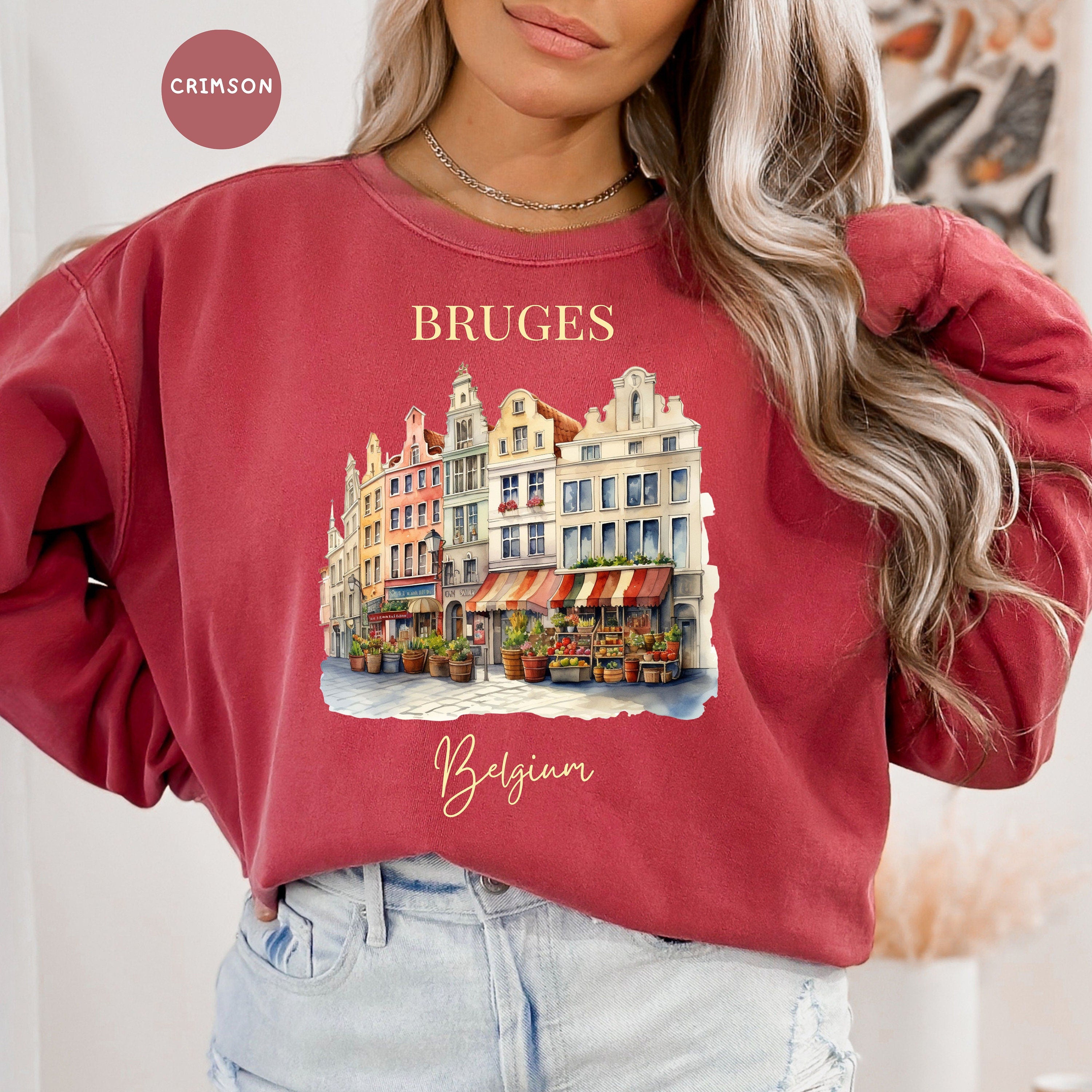 Bruges Belgium Comfort Colors® Sweatshirt