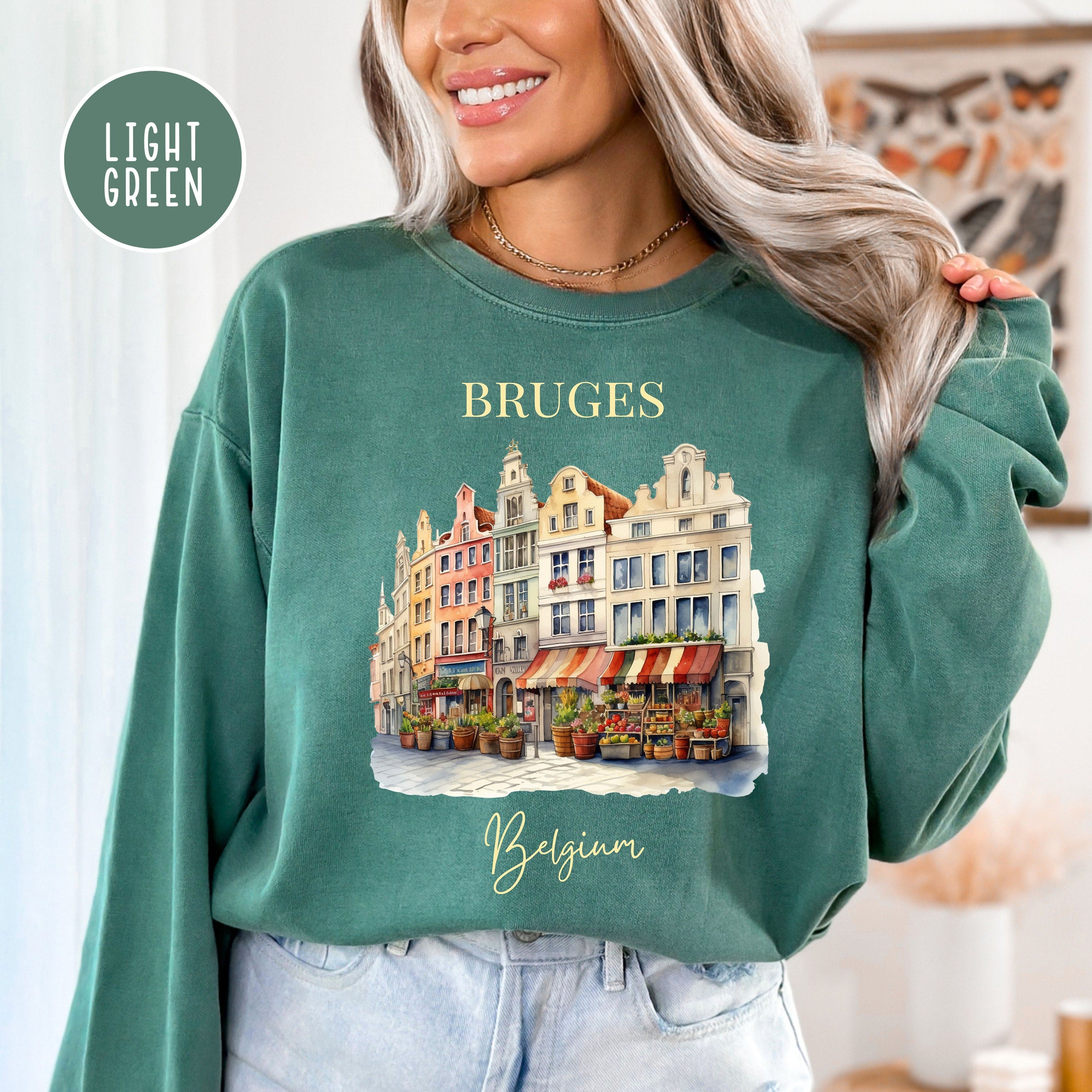 Bruges Belgium Comfort Colors® Sweatshirt