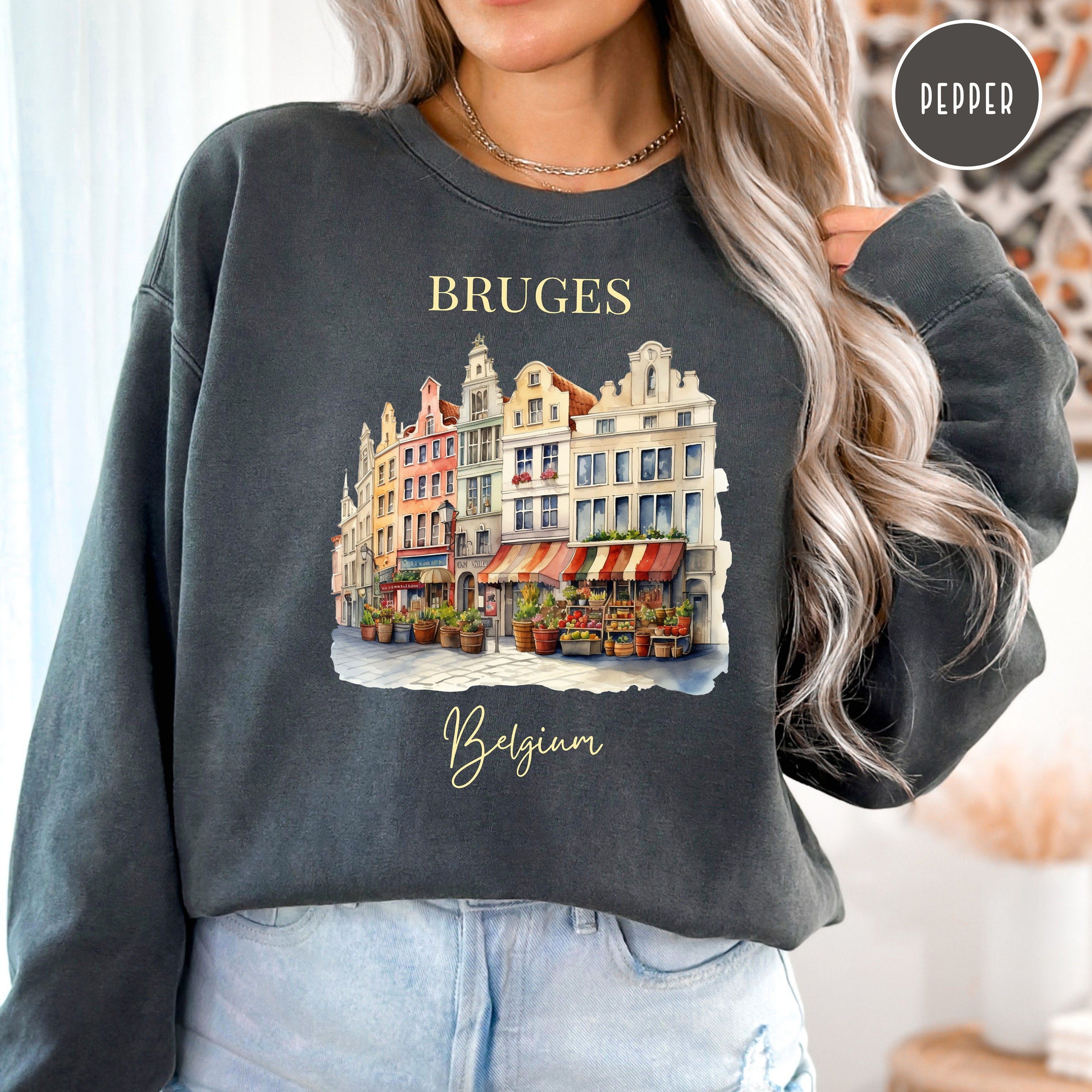 Bruges Belgium Comfort Colors® Sweatshirt