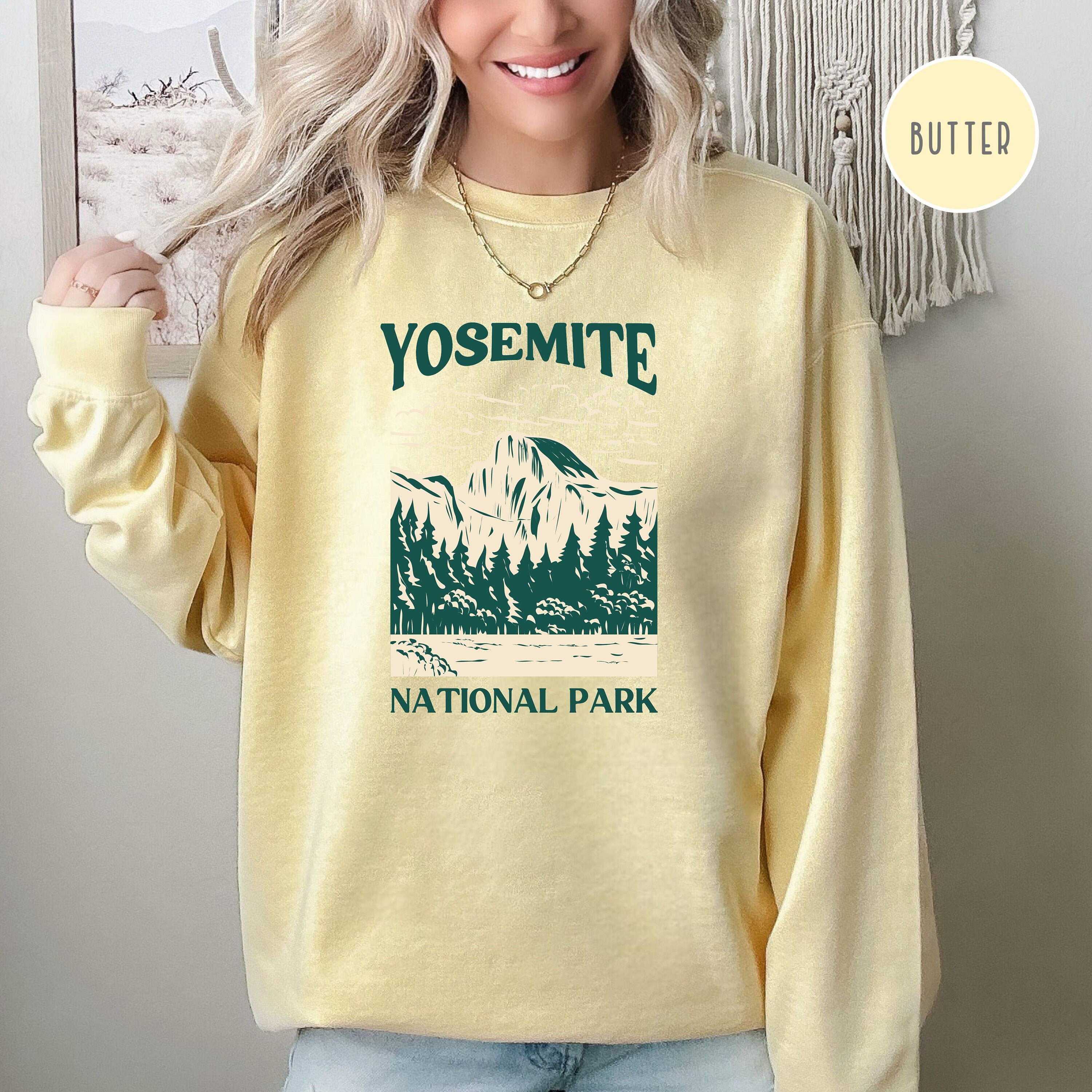 Yosemite National Park Half Dome Comfort Colors® Sweatshirt