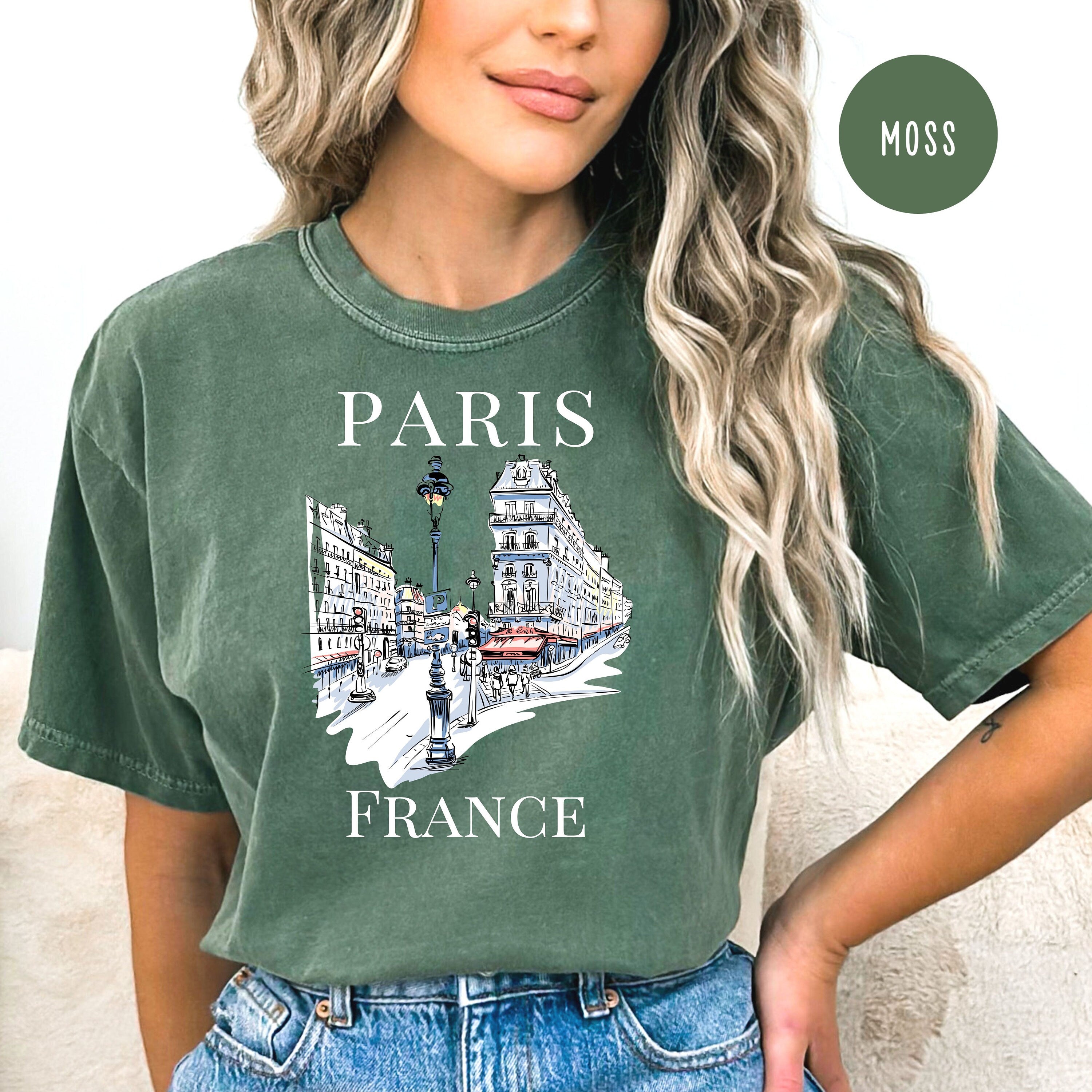 Paris France Comfort Colors® Tee