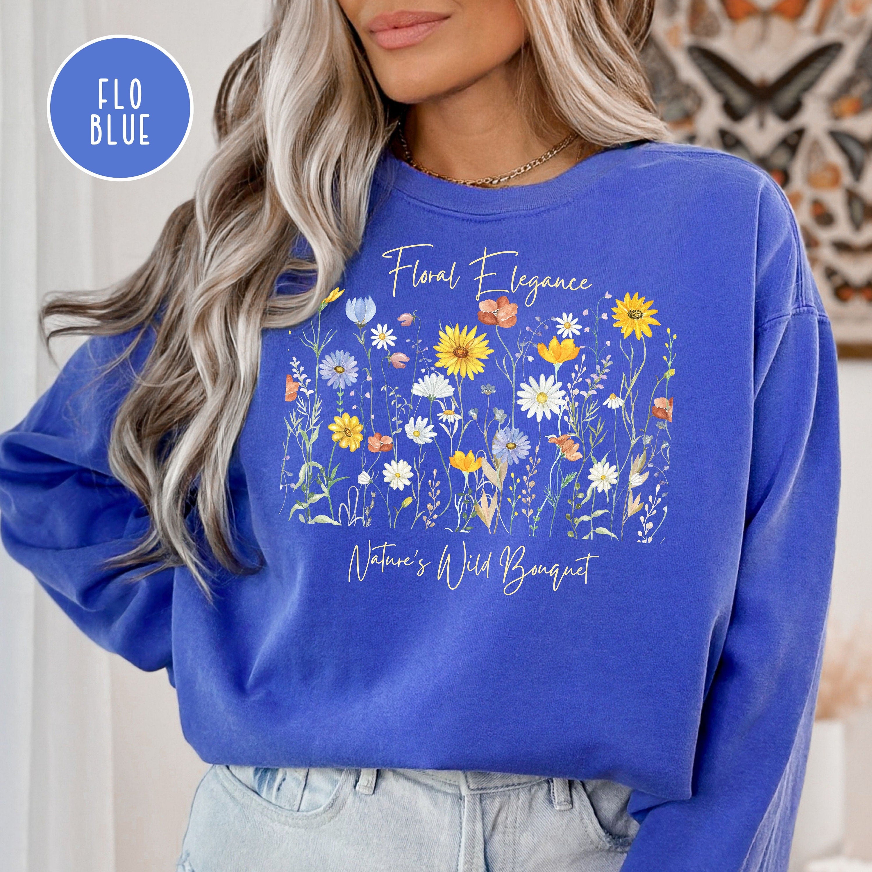 Wildflowers Comfort Colors® Sweatshirt