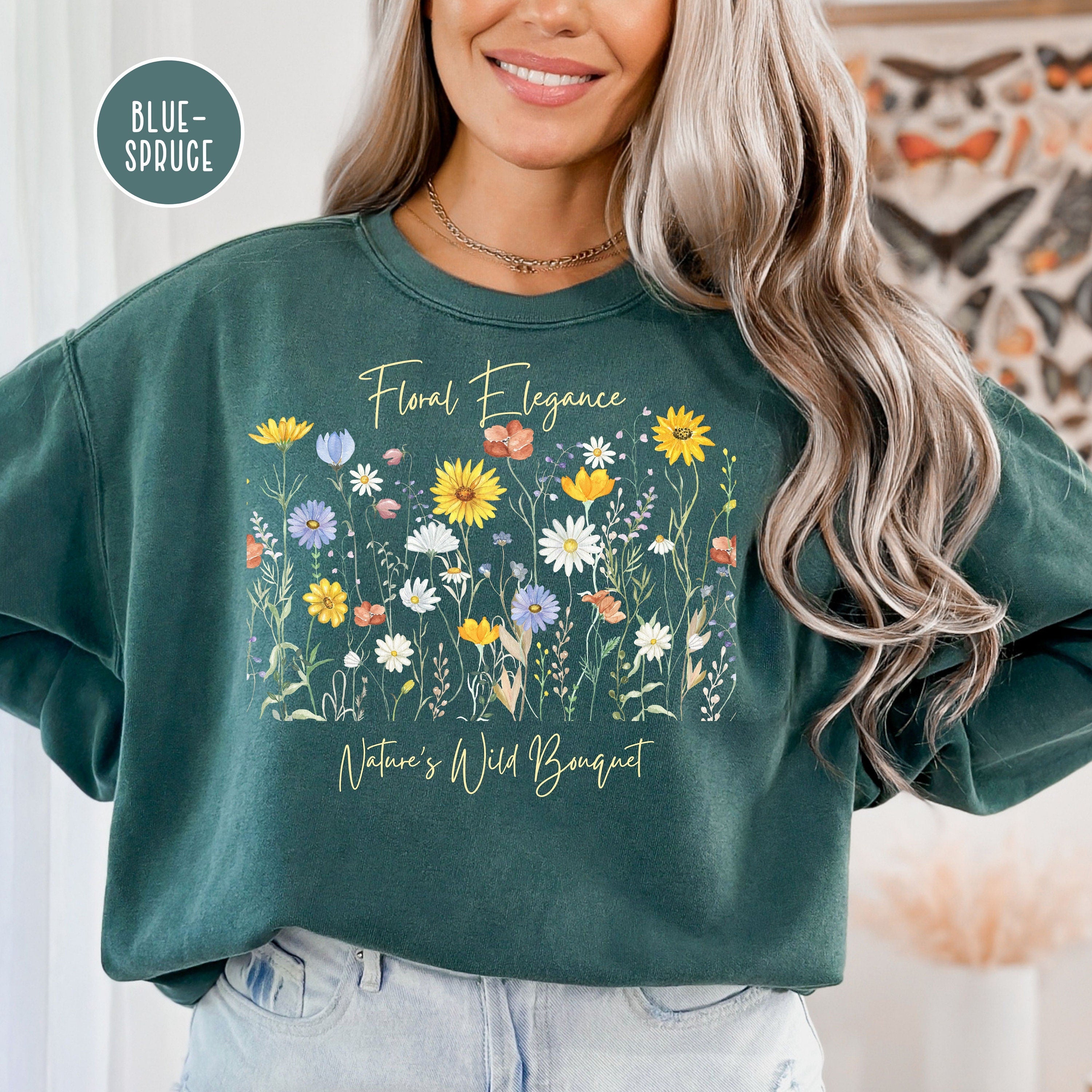 Wildflowers Comfort Colors® Sweatshirt