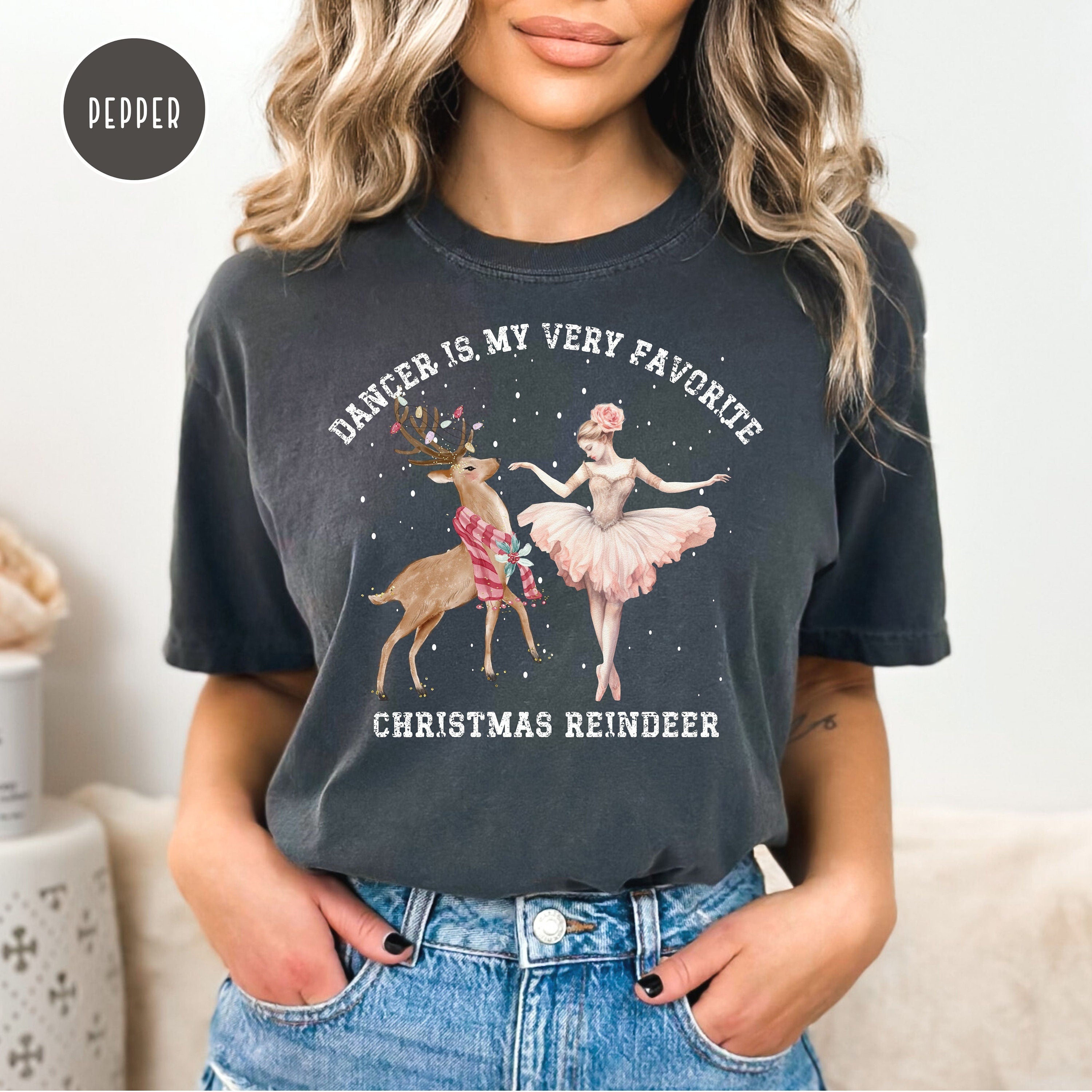 Christmas Dancer Reindeer Comfort Colors® Tee