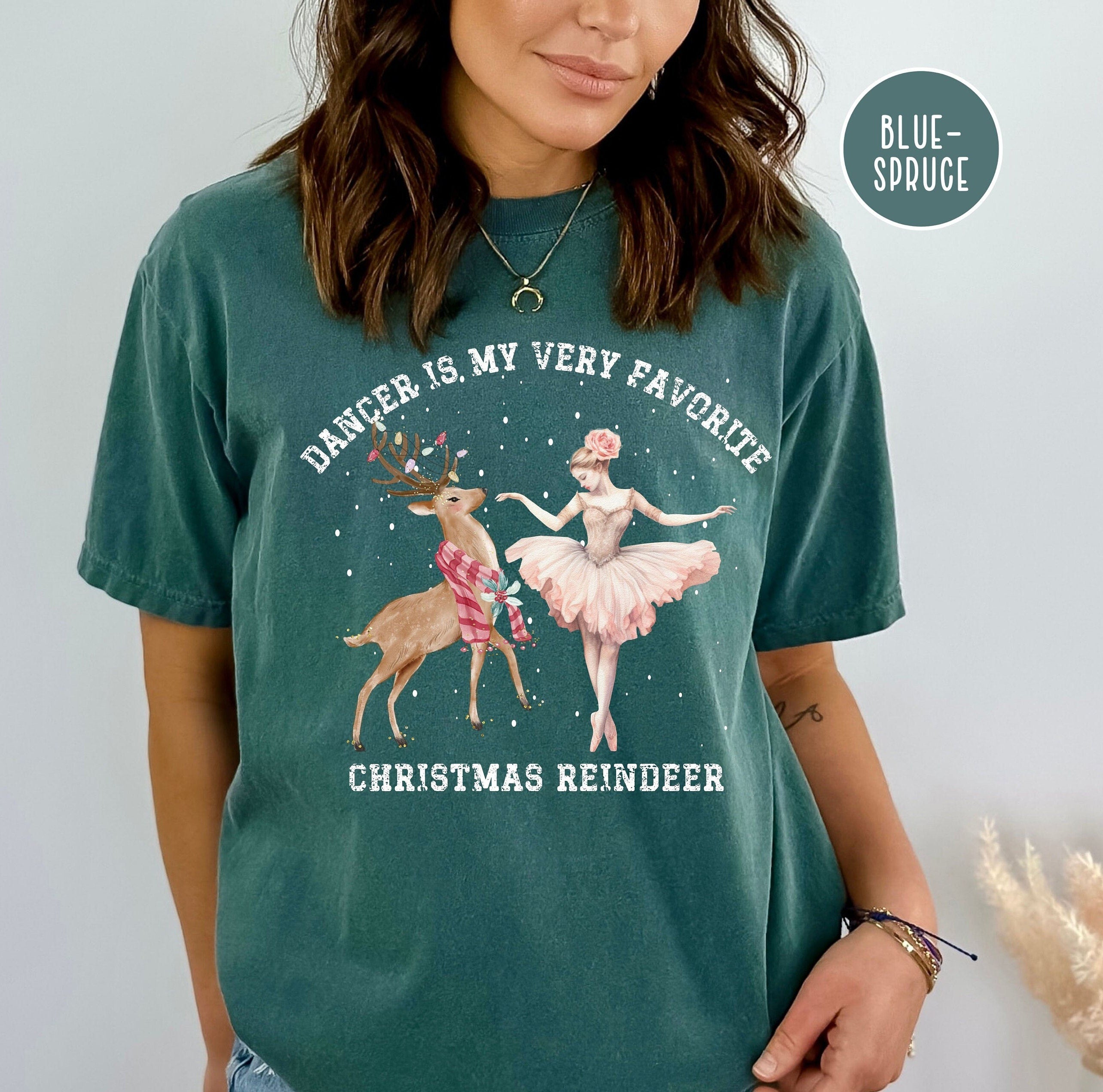 Christmas Dancer Reindeer Comfort Colors® Tee