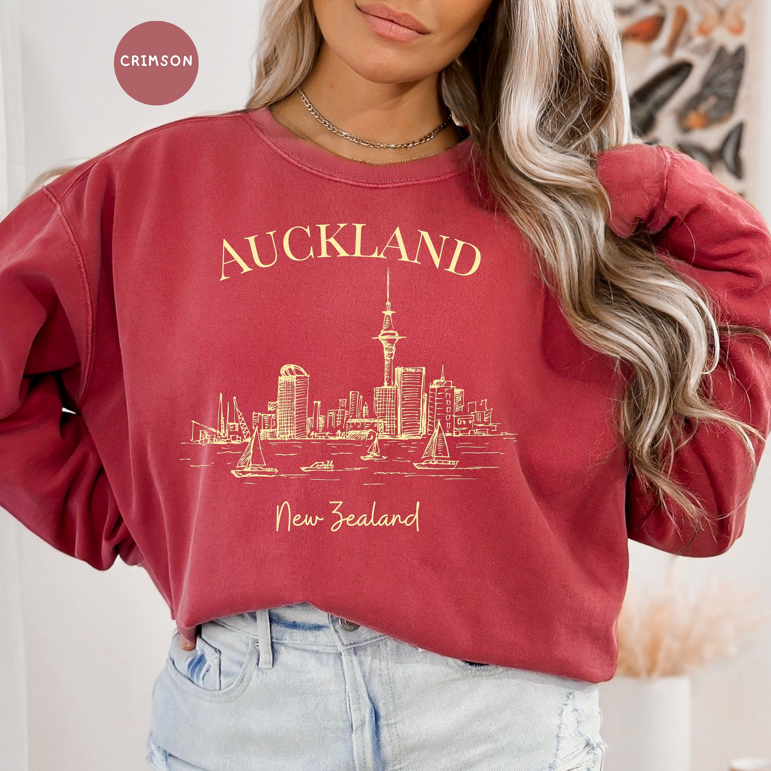 Auckland New Zealand Comfort Colors® Sweatshirt