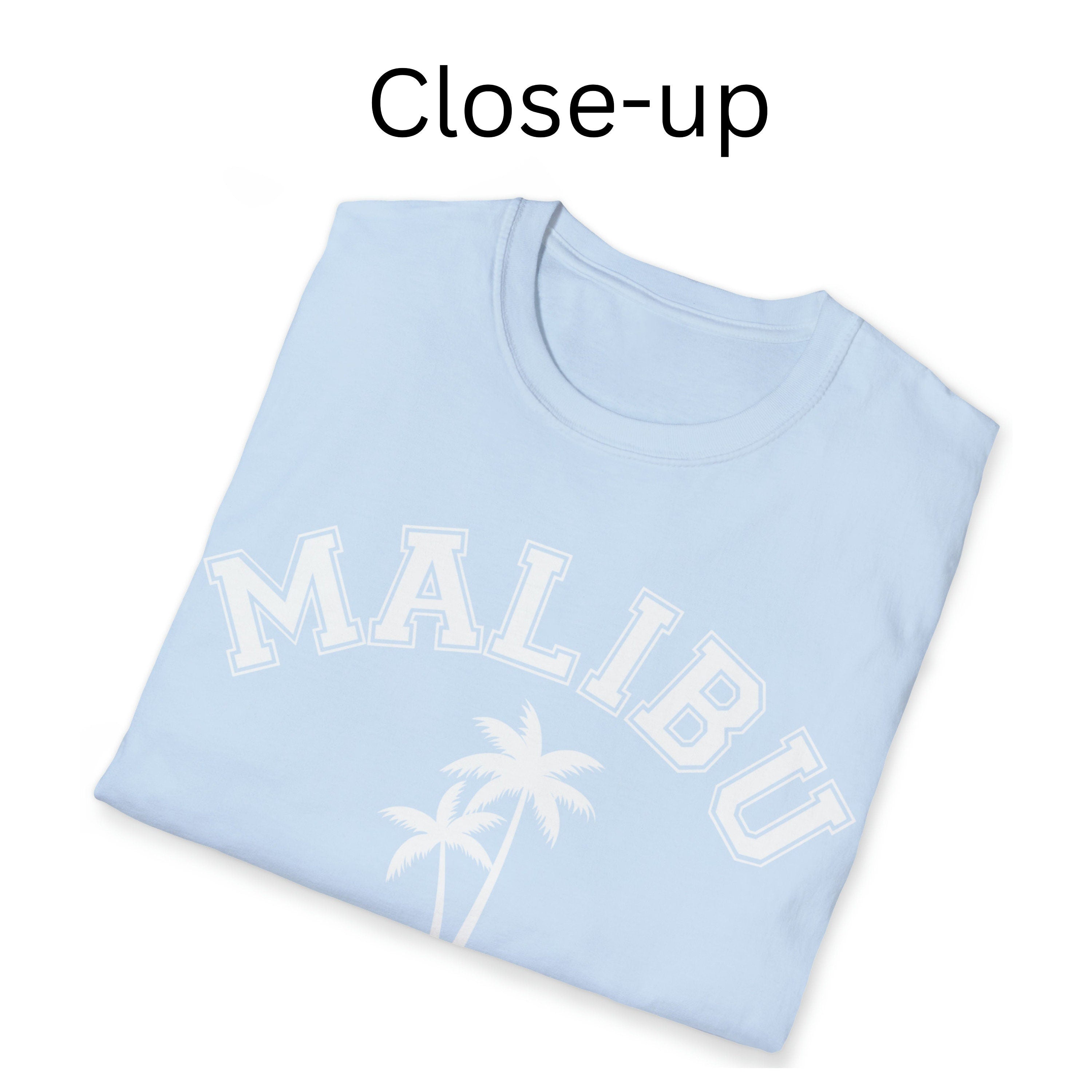 Malibu Beach California Soft-Style Tee