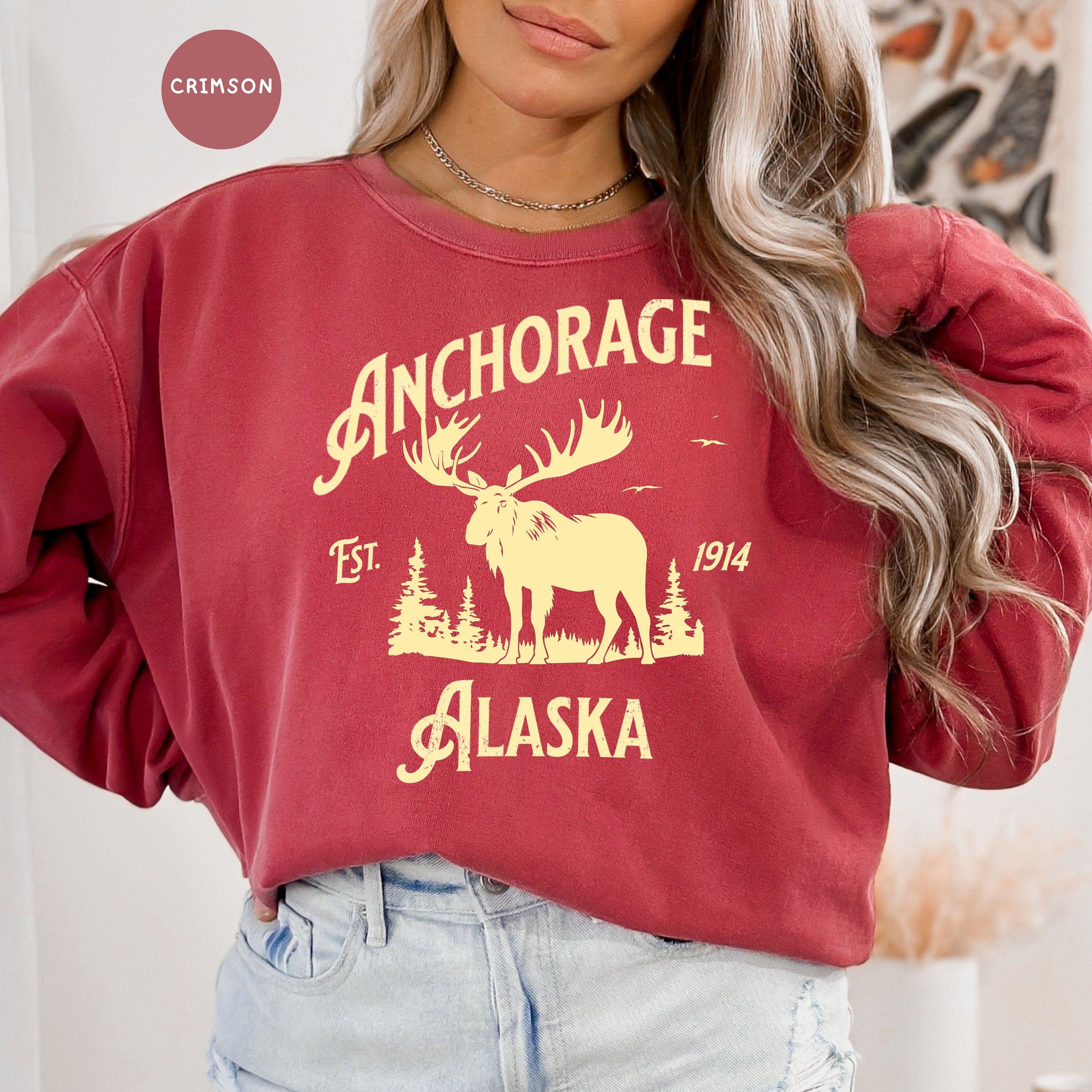 Anchorage Alaska Comfort Colors® Sweatshirt