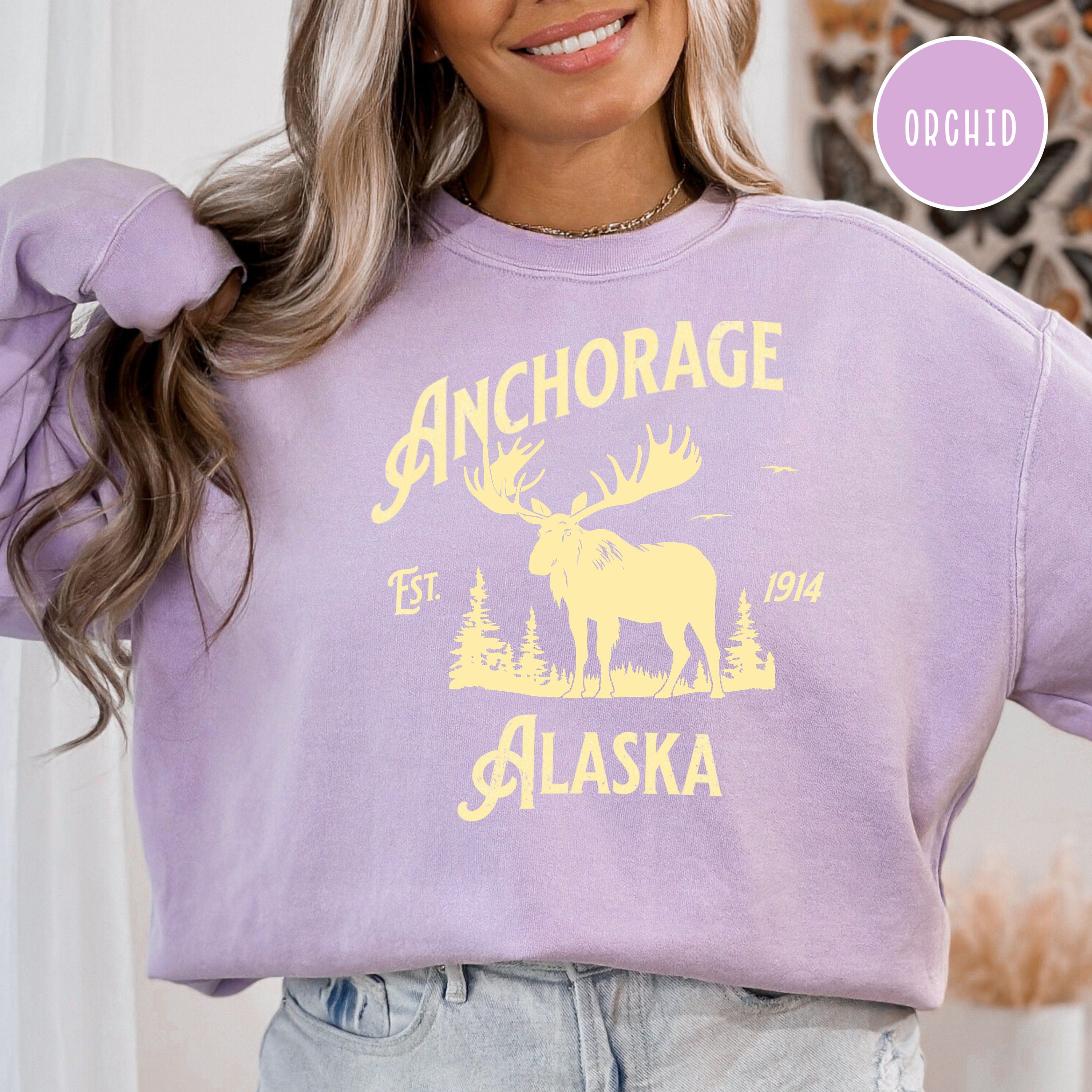 Anchorage Alaska Comfort Colors® Sweatshirt