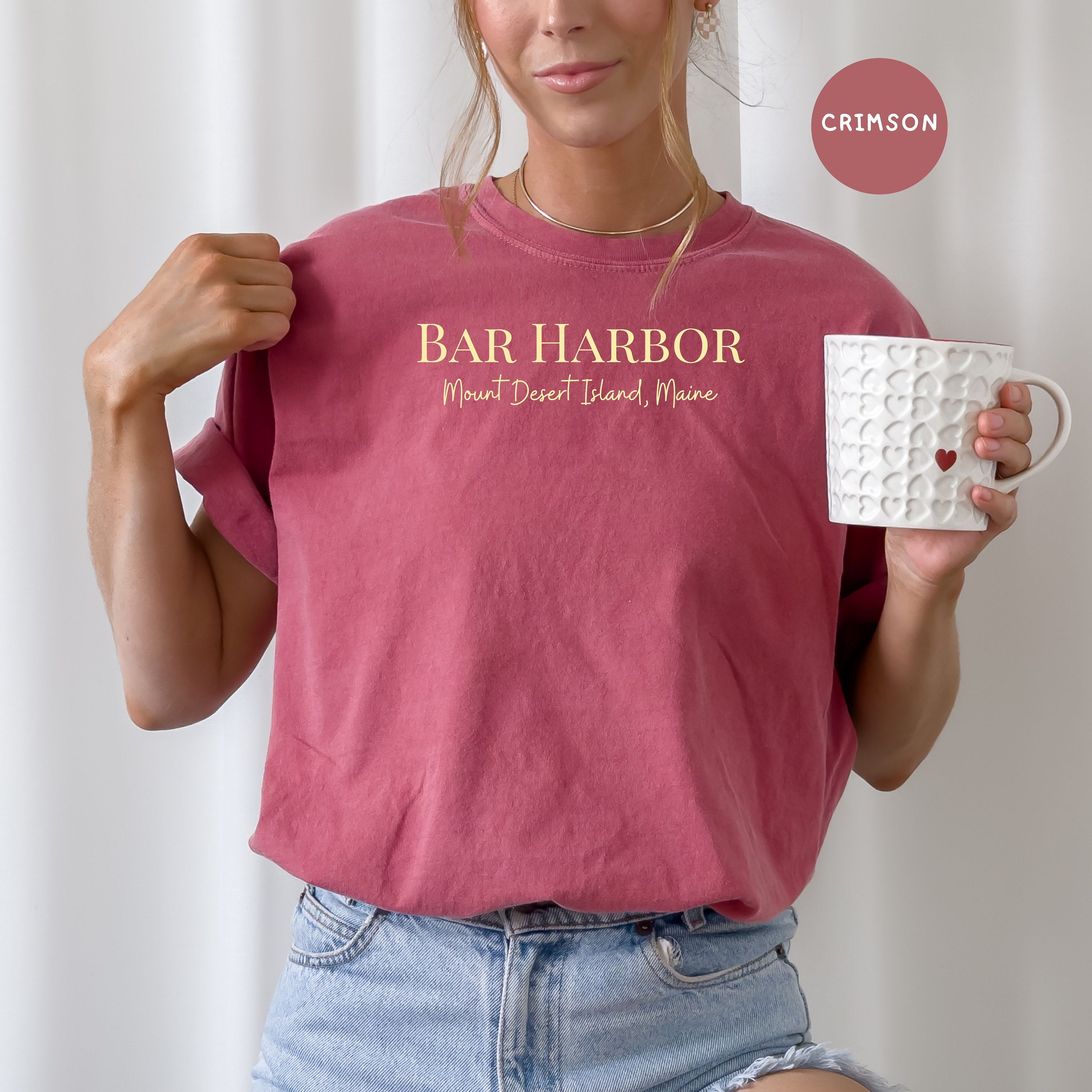 Bar Harbor Maine Comfort Colors® Tee