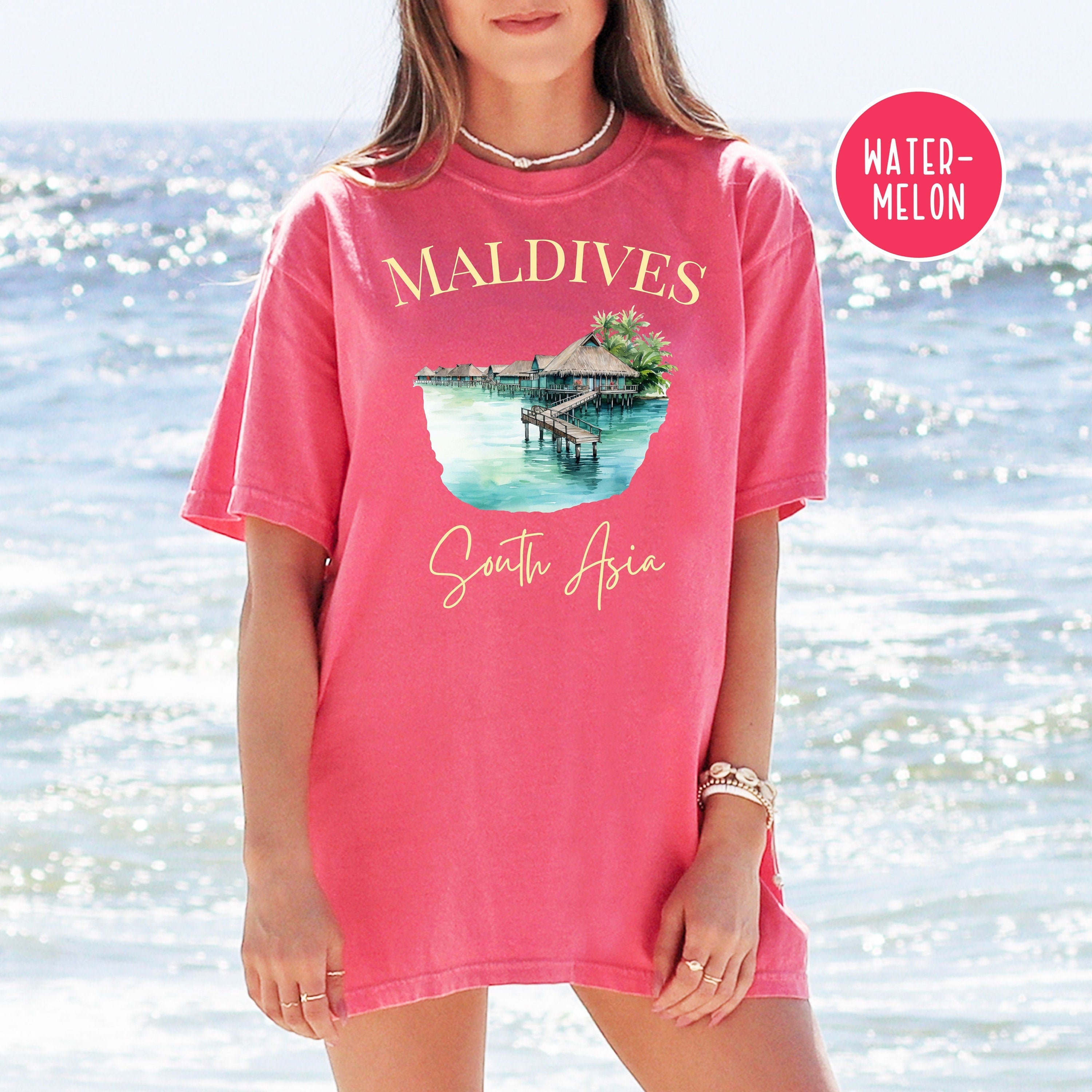 Maldives South Asia Comfort Colors® Tee
