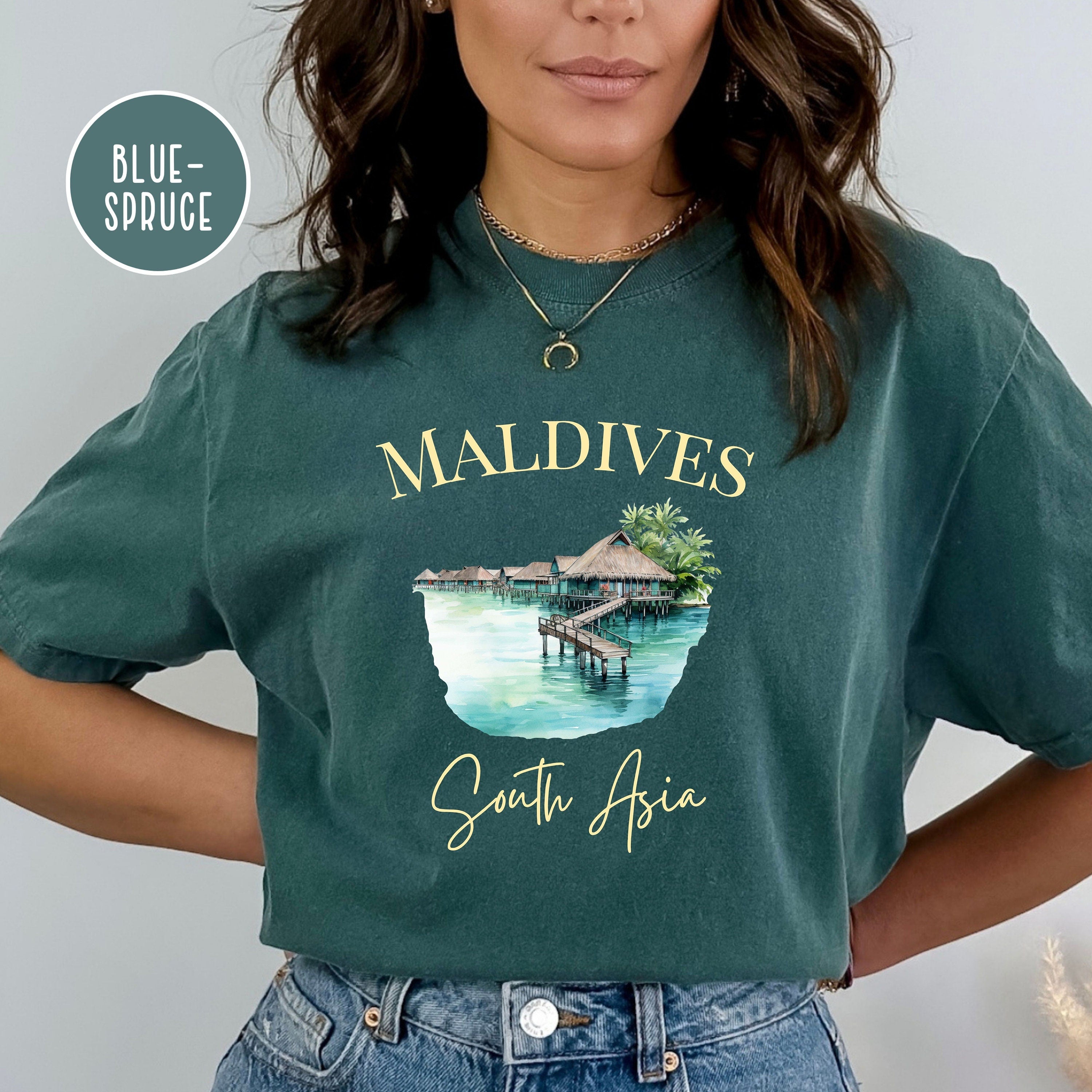 Maldives South Asia Comfort Colors® Tee