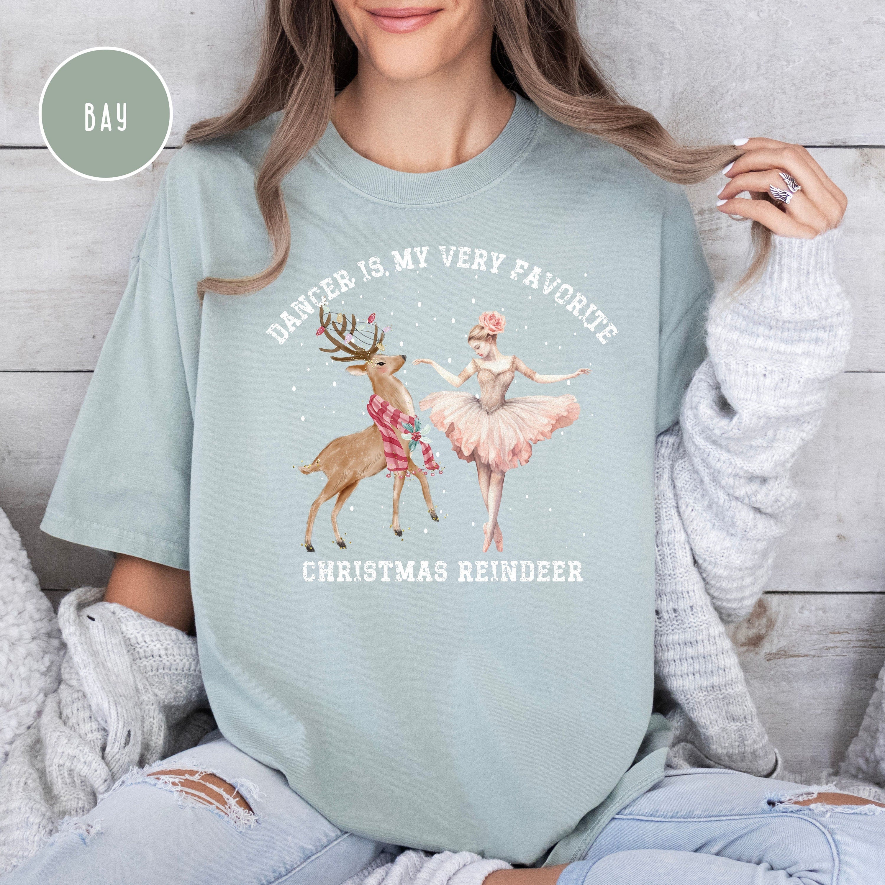 Christmas Dancer Reindeer Comfort Colors® Tee