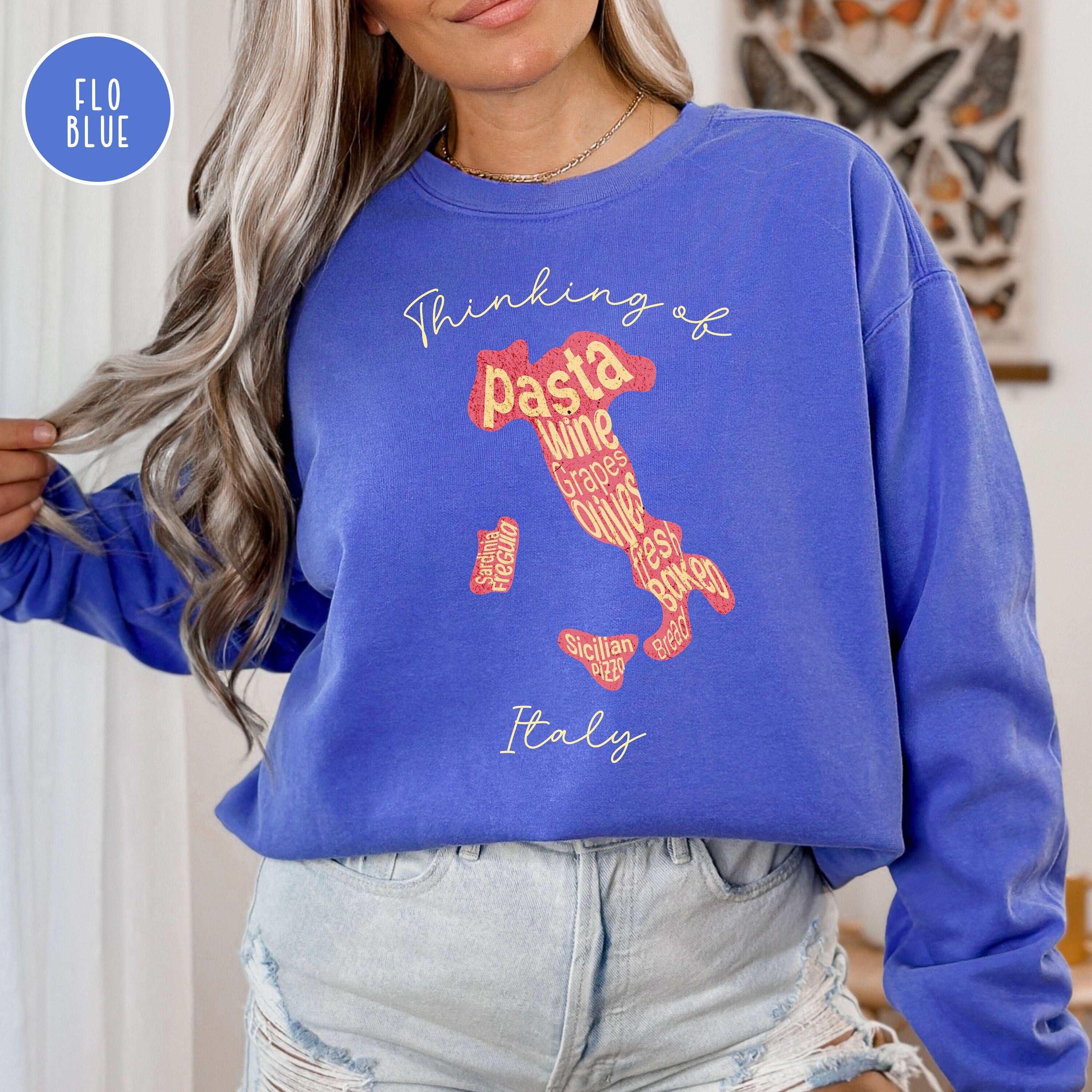 Italy Comfort Colors Sweatshirt