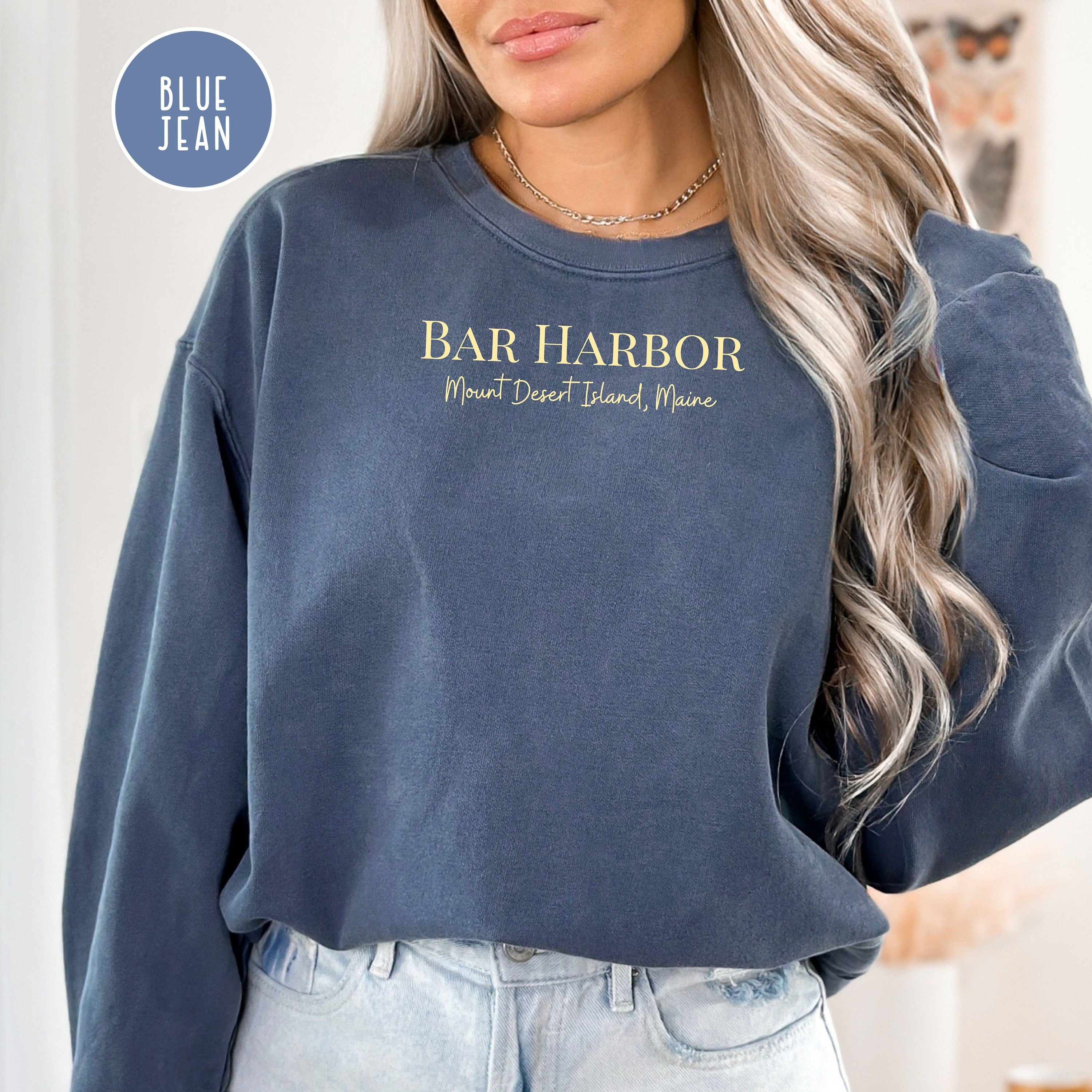 Bar Harbor Maine Comfort Colors® Sweatshirt