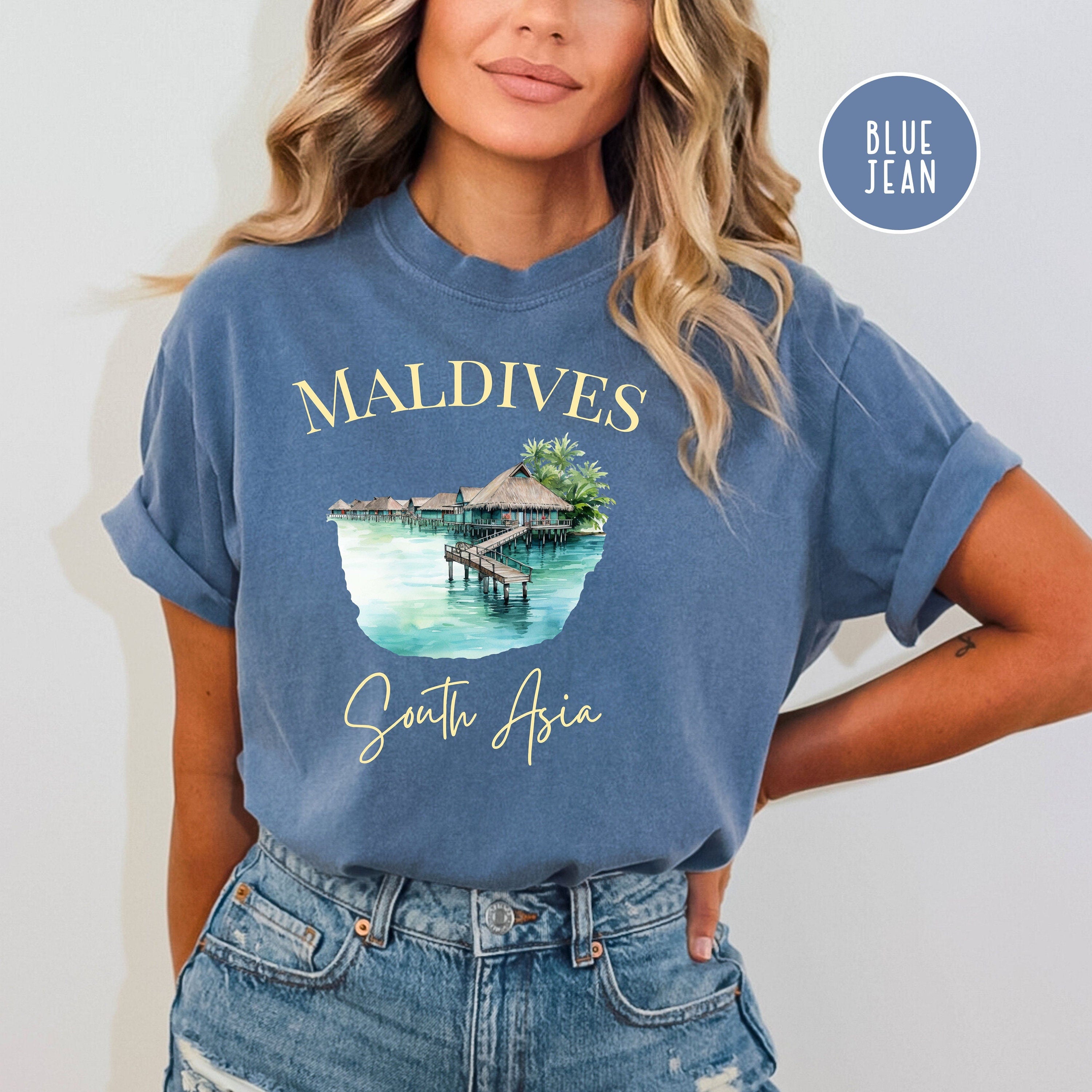 Maldives South Asia Comfort Colors® Tee