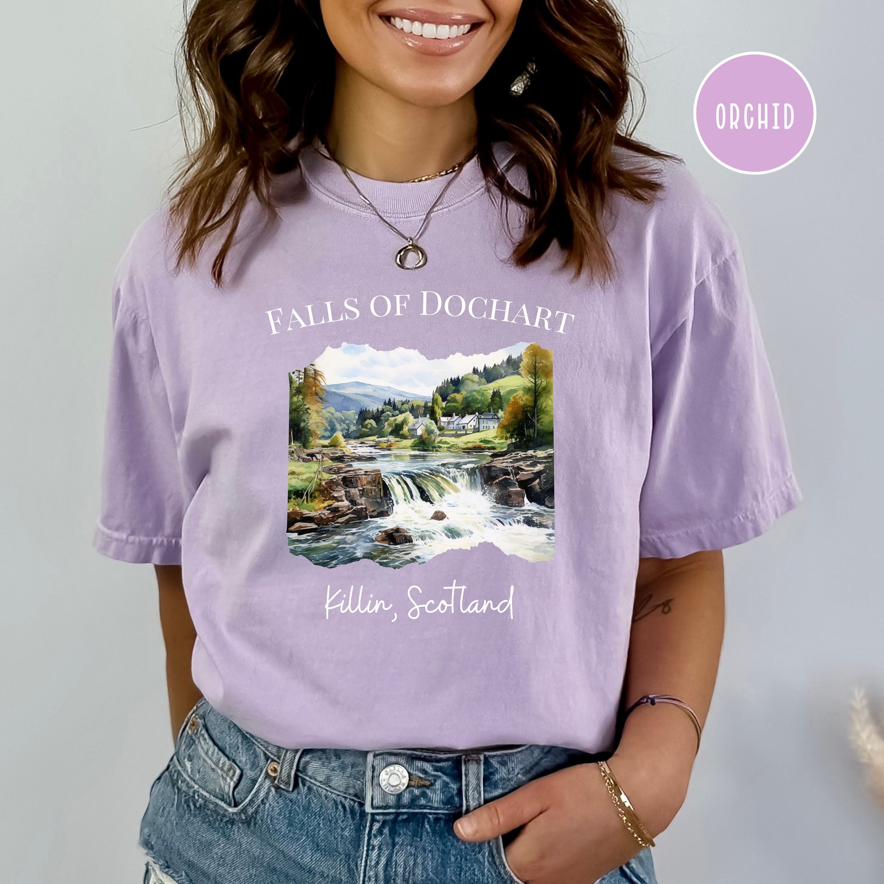 Falls of Dochart Killin Scotland Comfort Colors® Tee