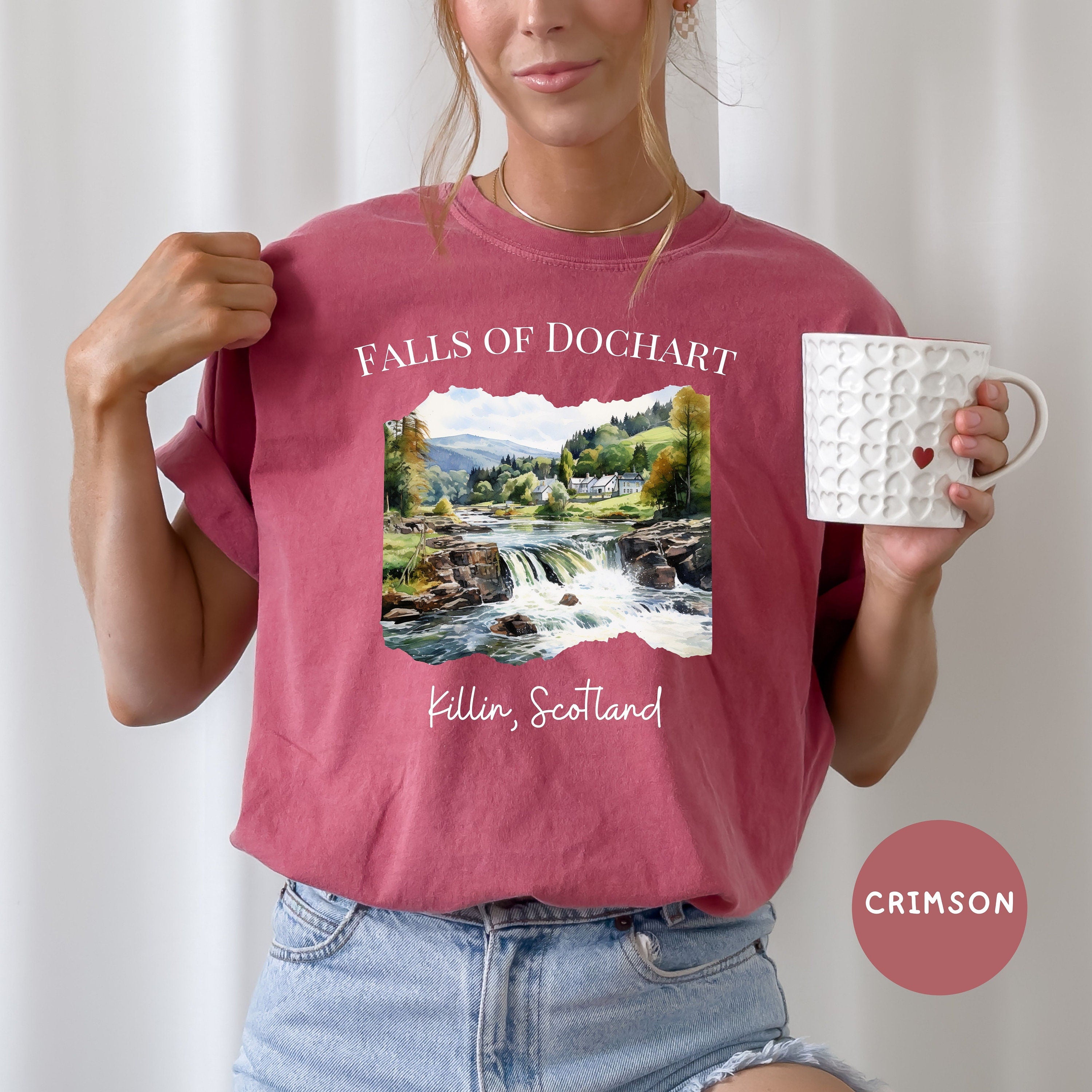 Falls of Dochart Killin Scotland Comfort Colors® Tee