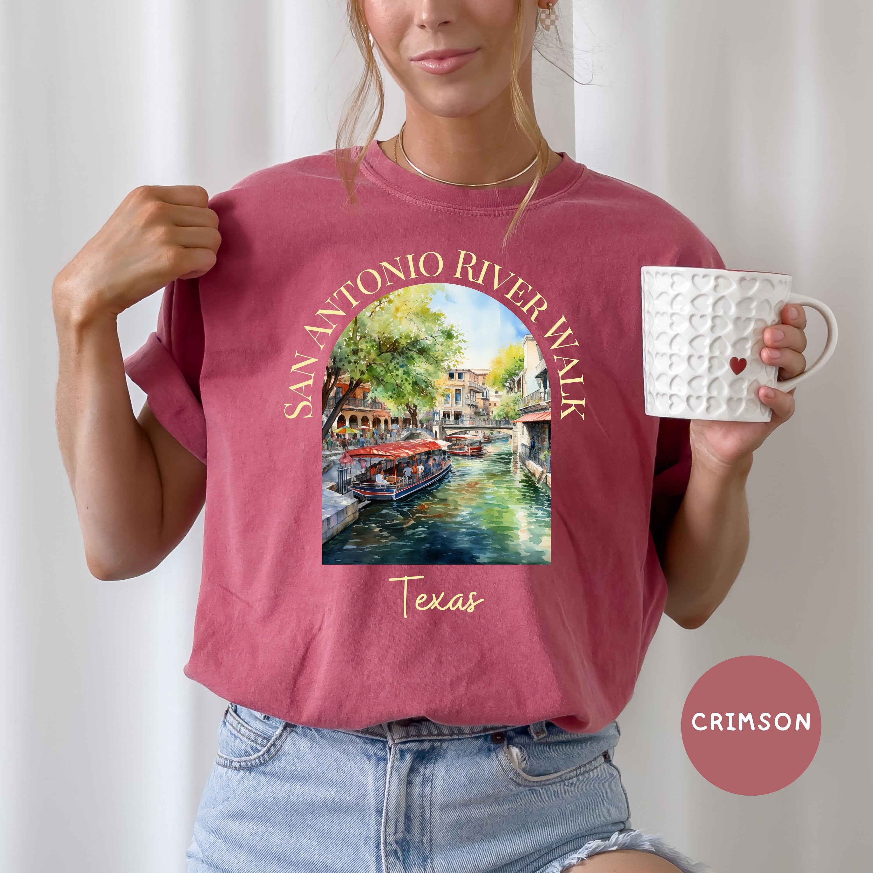 San Antonio Texas River Walk Comfort Colors® Tee