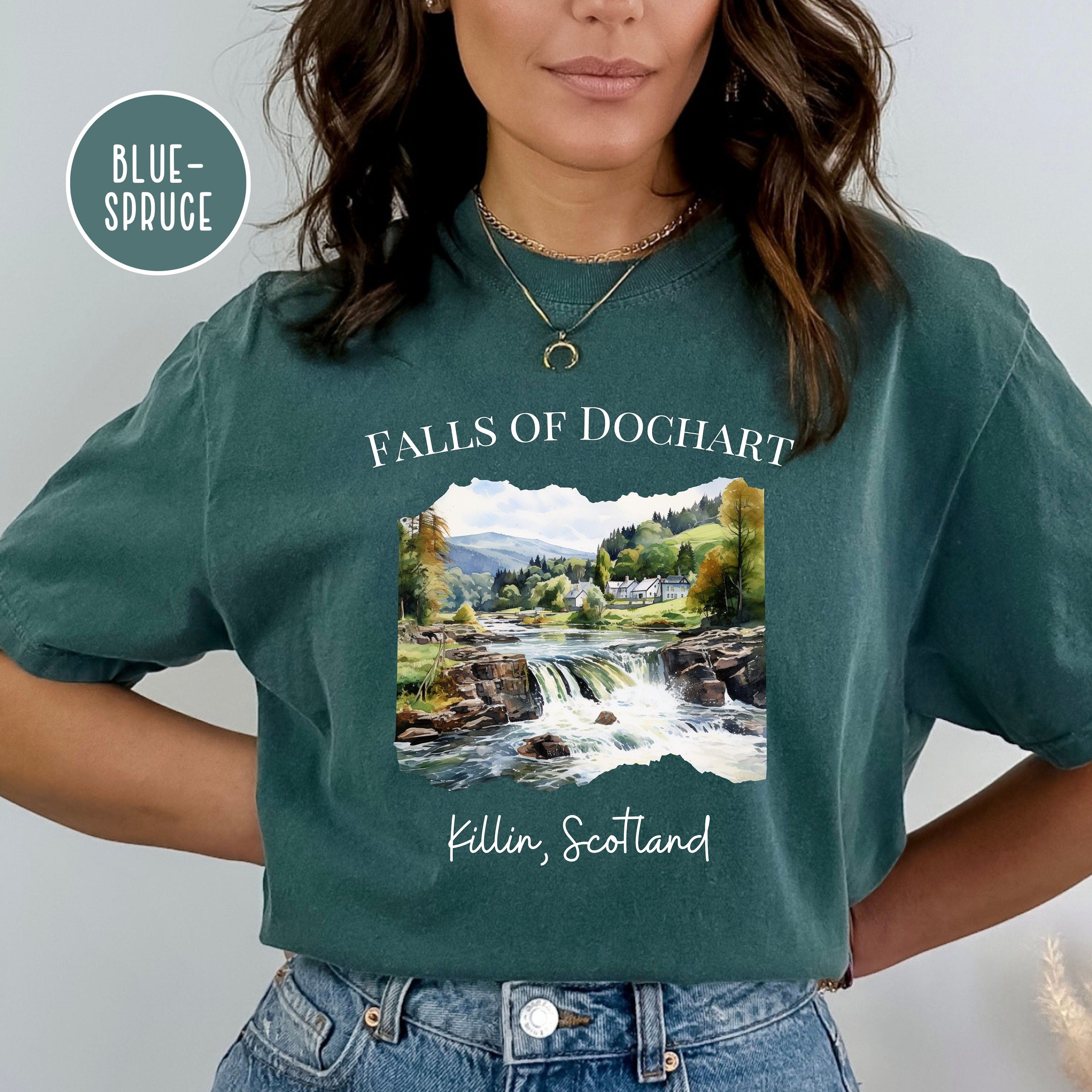 Falls of Dochart Killin Scotland Comfort Colors® Tee