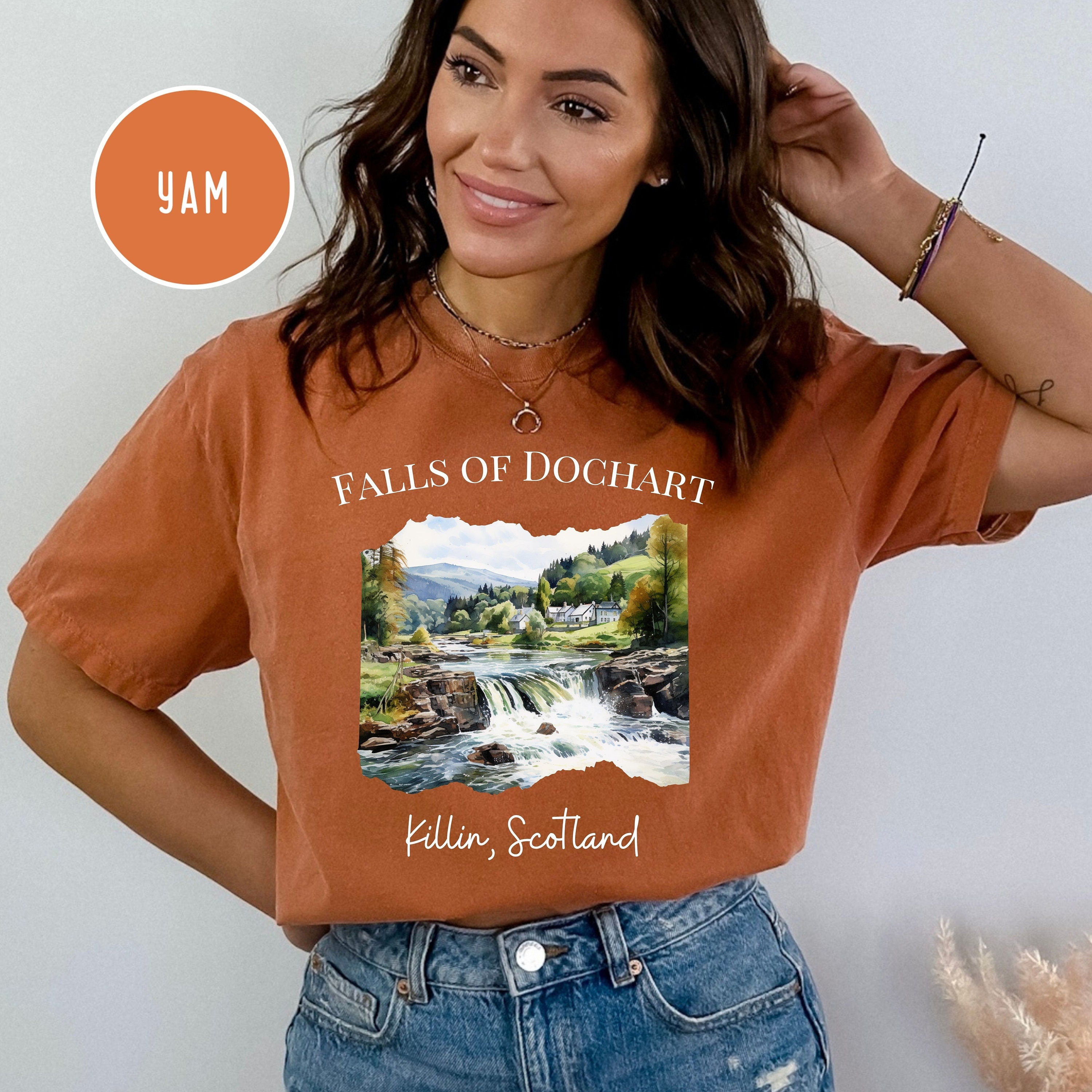 Falls of Dochart Killin Scotland Comfort Colors® Tee