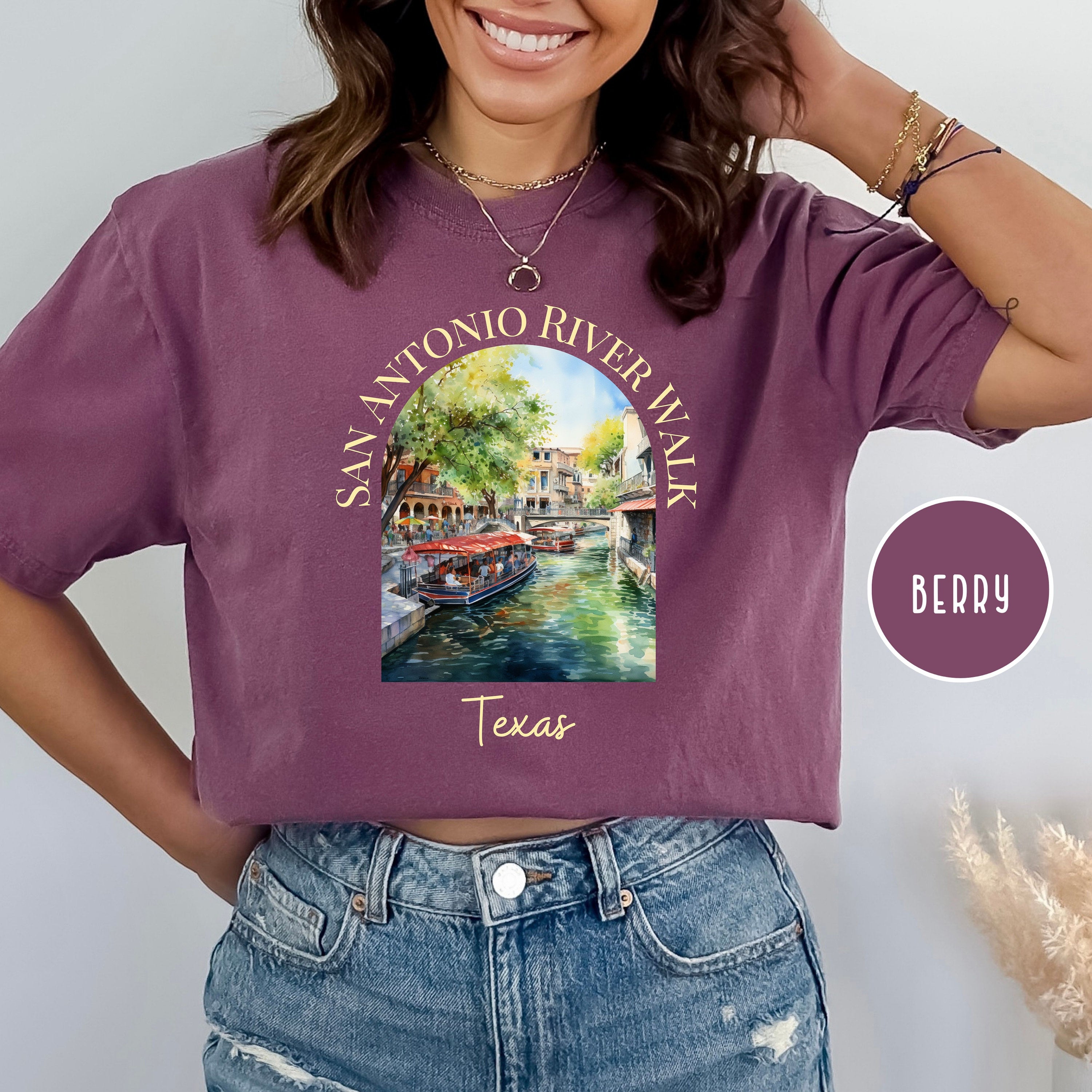 San Antonio Texas River Walk Comfort Colors® Tee