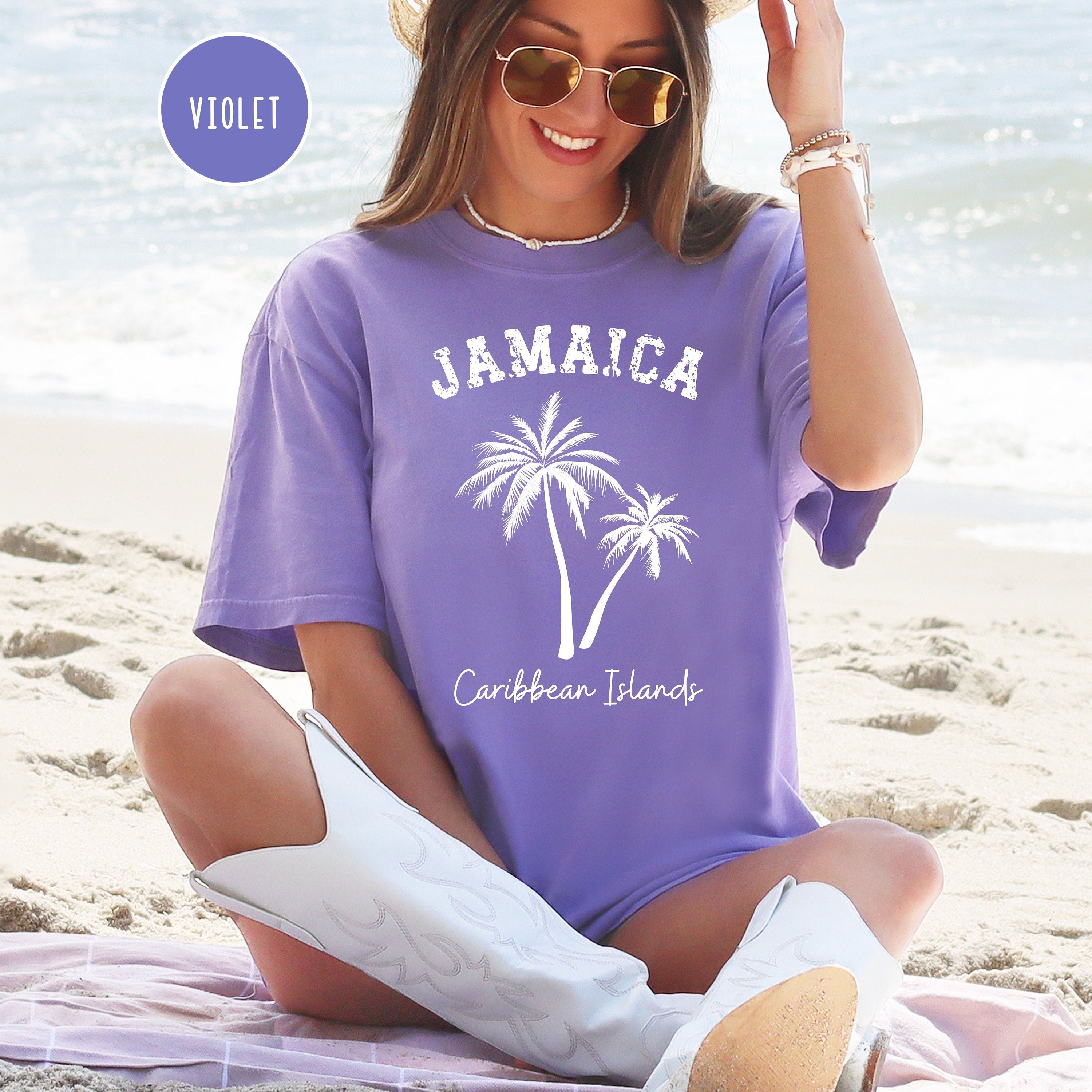 Jamaica Caribbean Island Comfort Colors® Tee