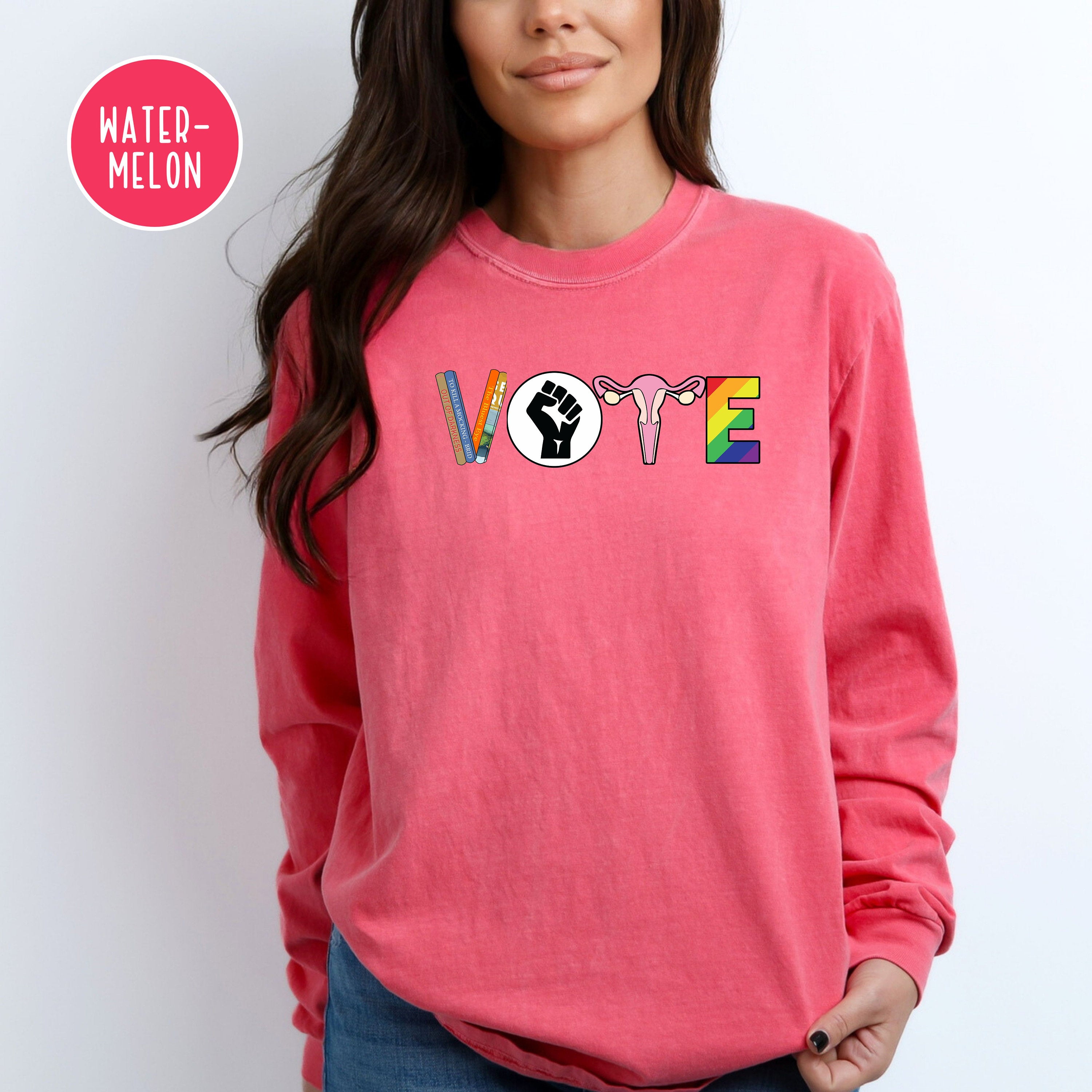 Vote Comfort Colors® Long Sleeve Tee