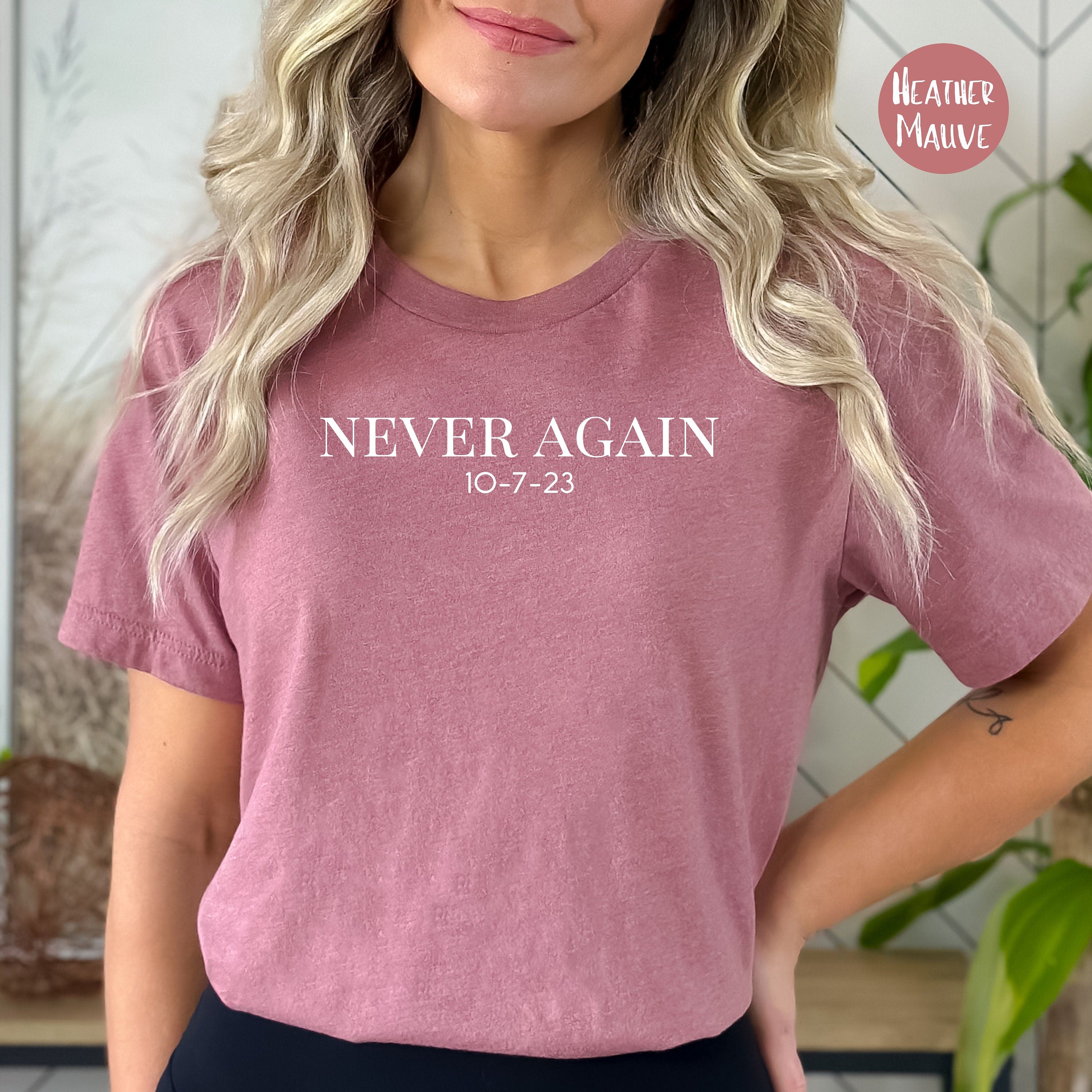 Never Again Stand with Israel Tee