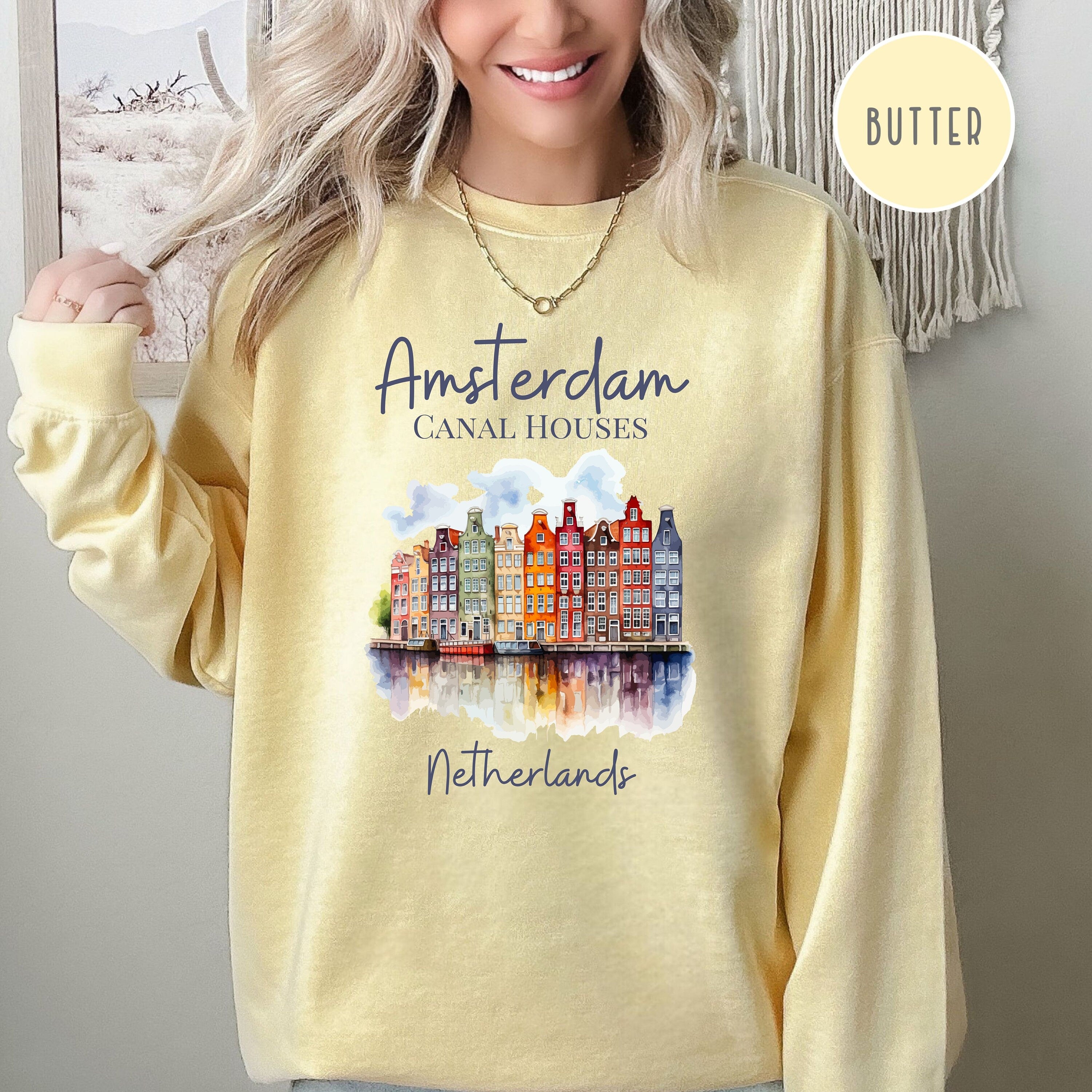 Amsterdam Netherlands Comfort Colors® Sweatshirt