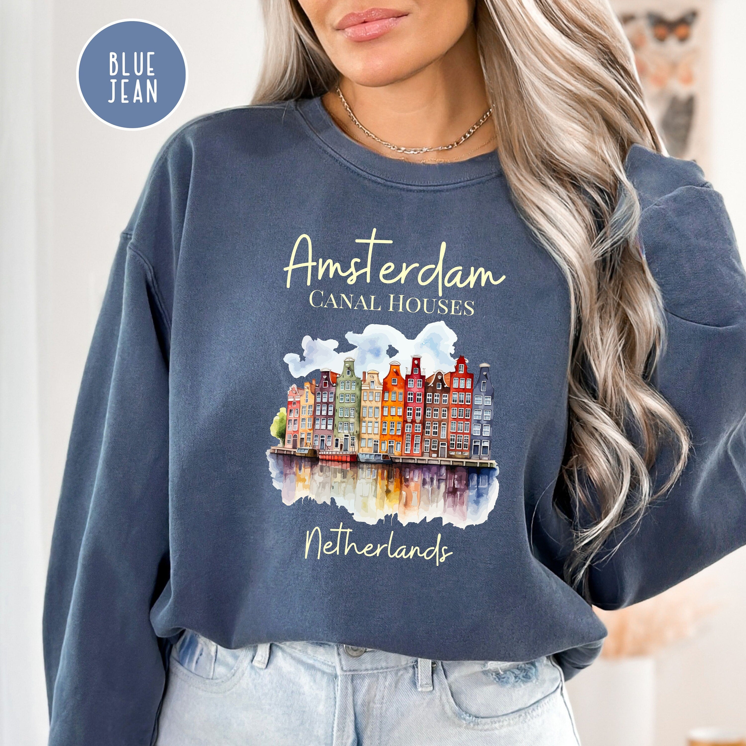 Amsterdam Netherlands Comfort Colors® Sweatshirt