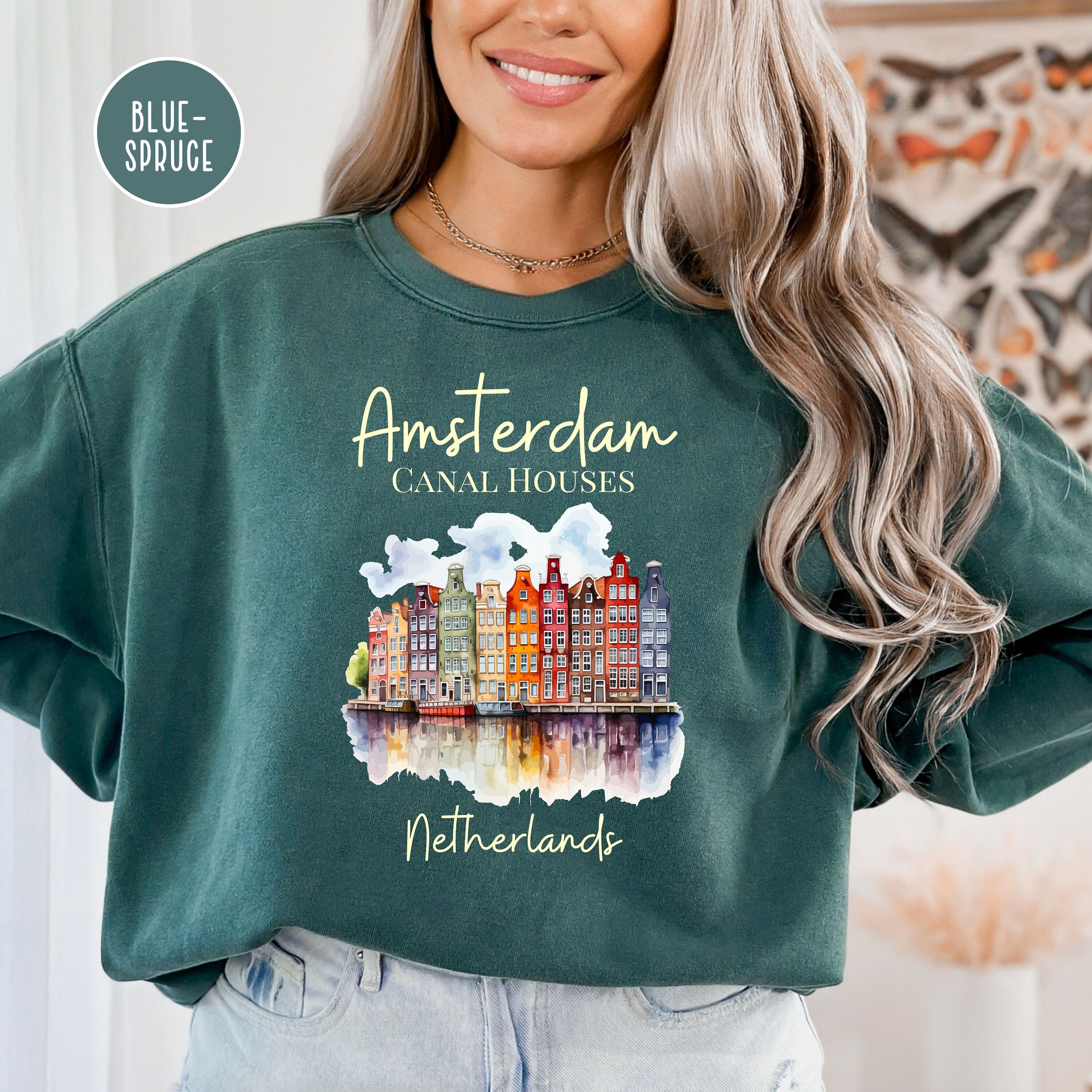 Amsterdam Netherlands Comfort Colors® Sweatshirt