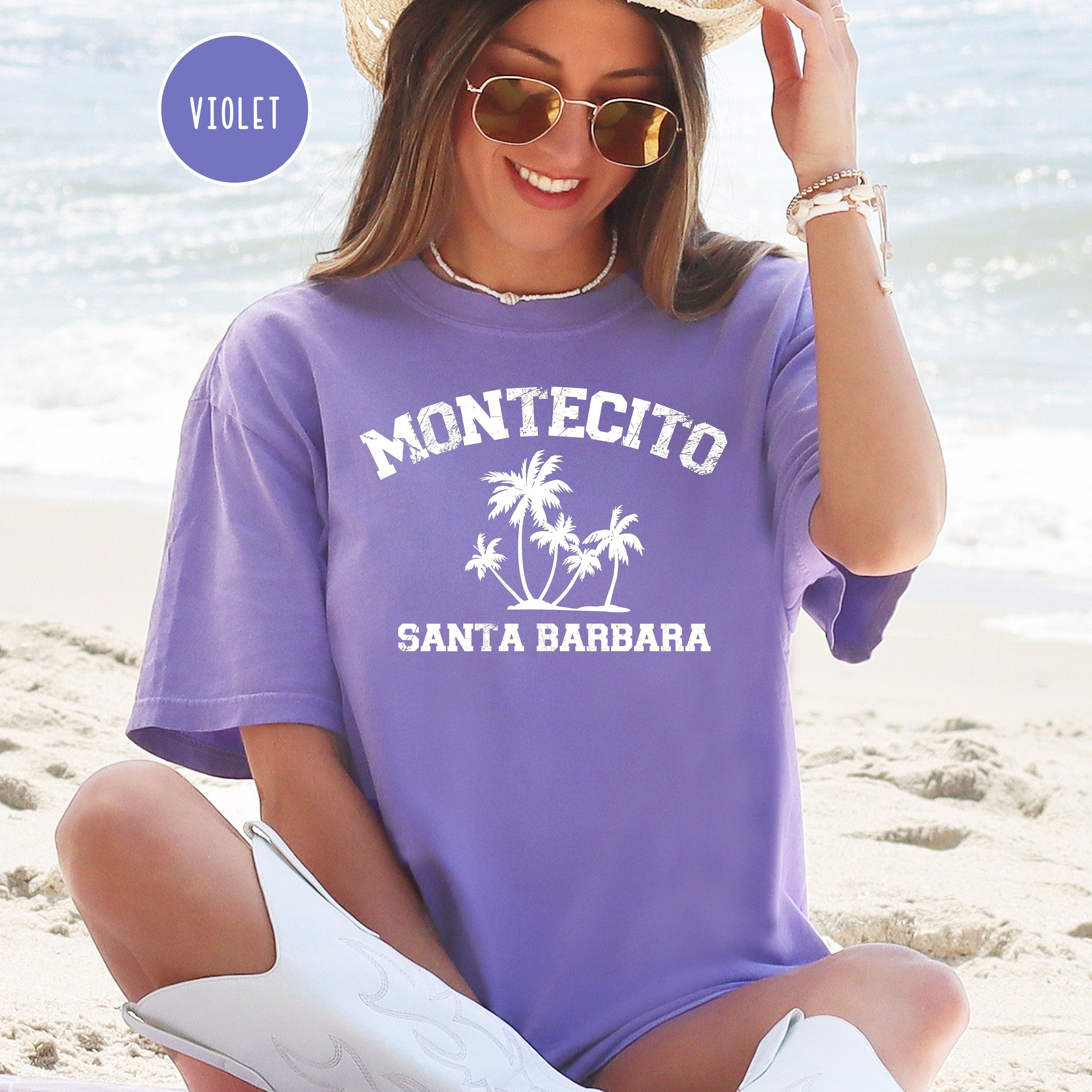 Montecito Santa Barbara Comfort Colors Beach Tee
