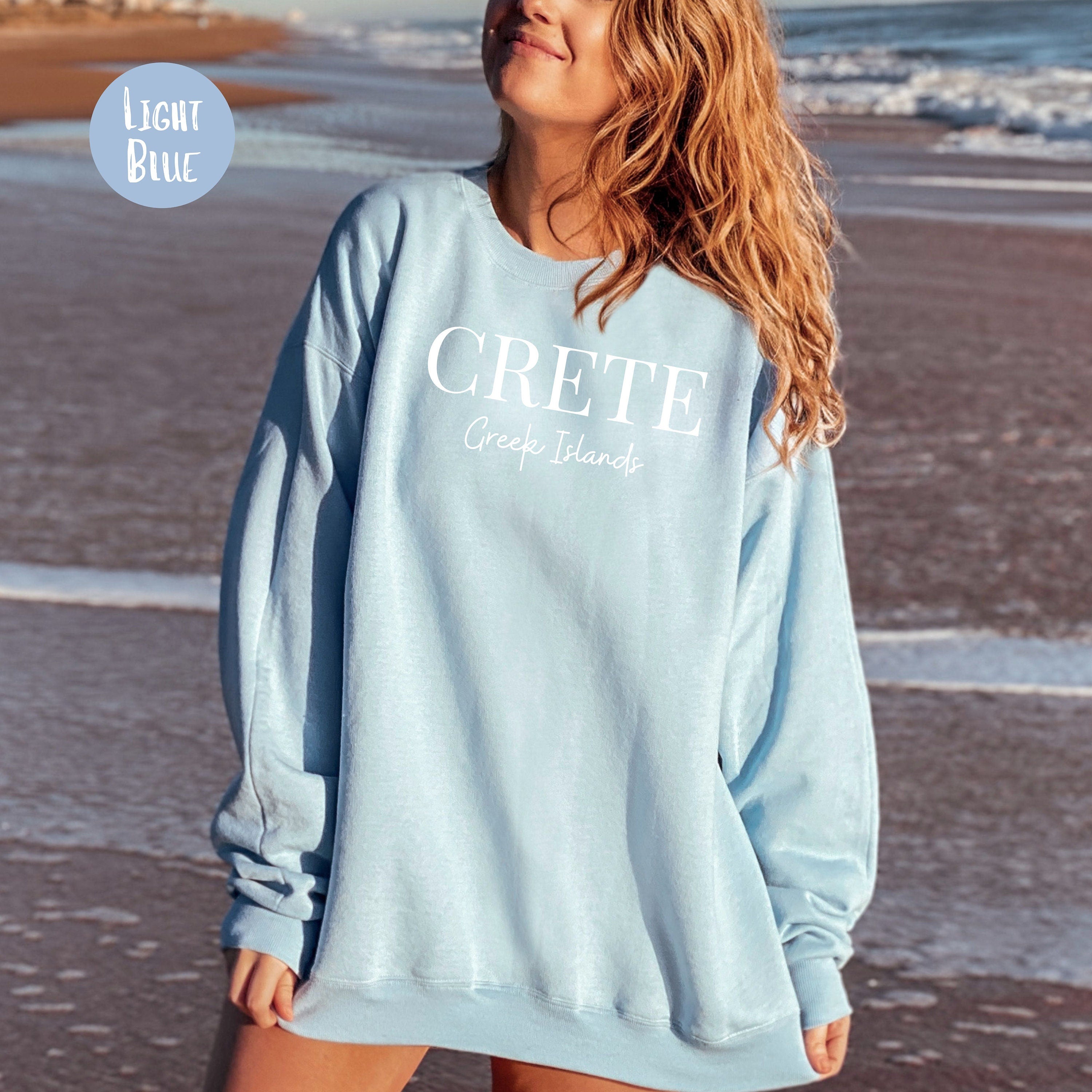 Crete Greek Islands Sweatshirt