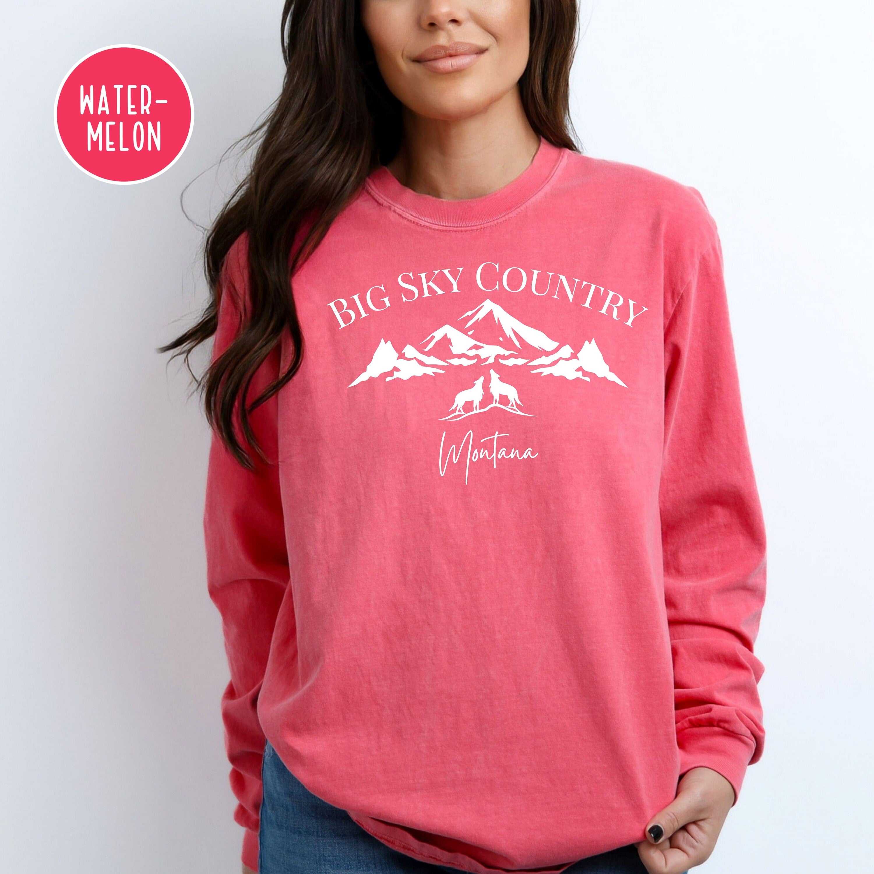 Montana Comfort Colors® Long Sleeve Tee