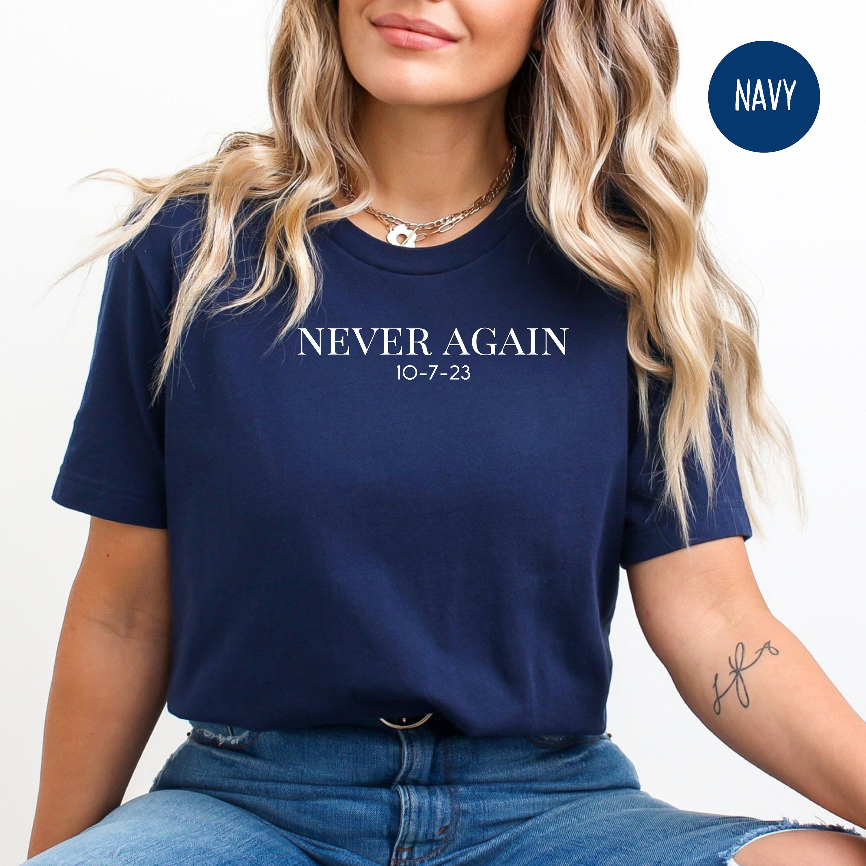Never Again Stand with Israel Tee