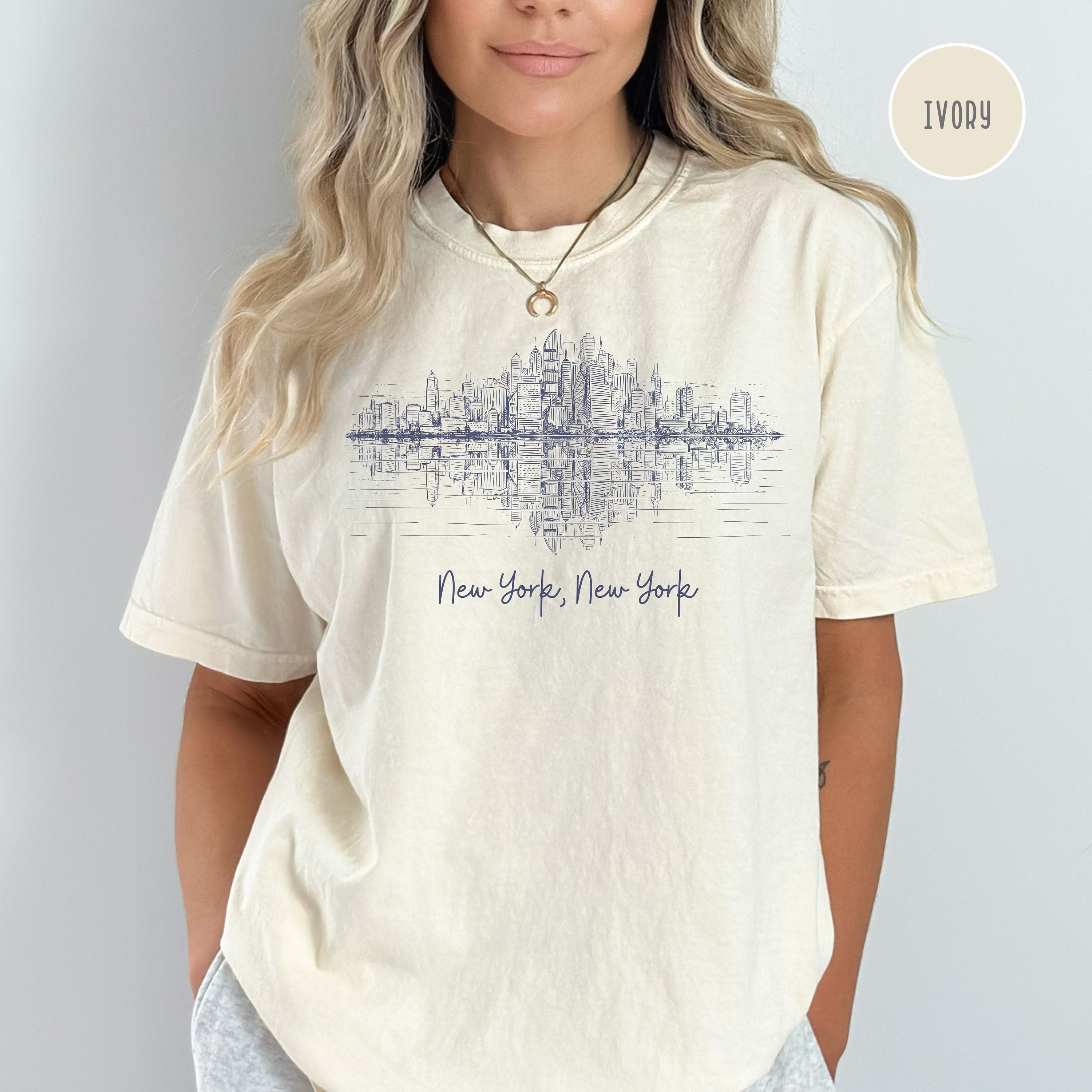 New York City Skyscrapers Comfort Colors® Tee