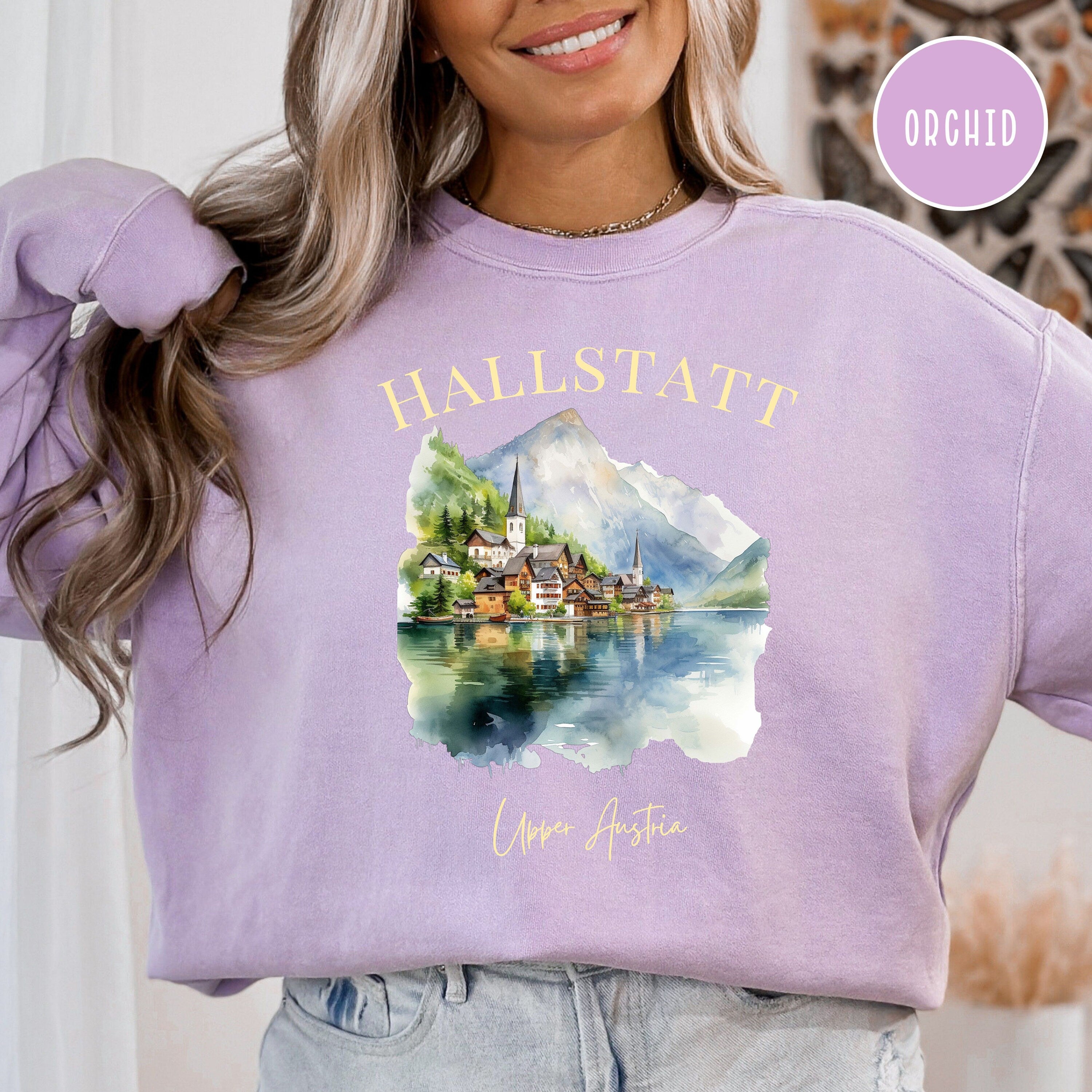 Hallstatt Austria Comfort Colors® Sweatshirt