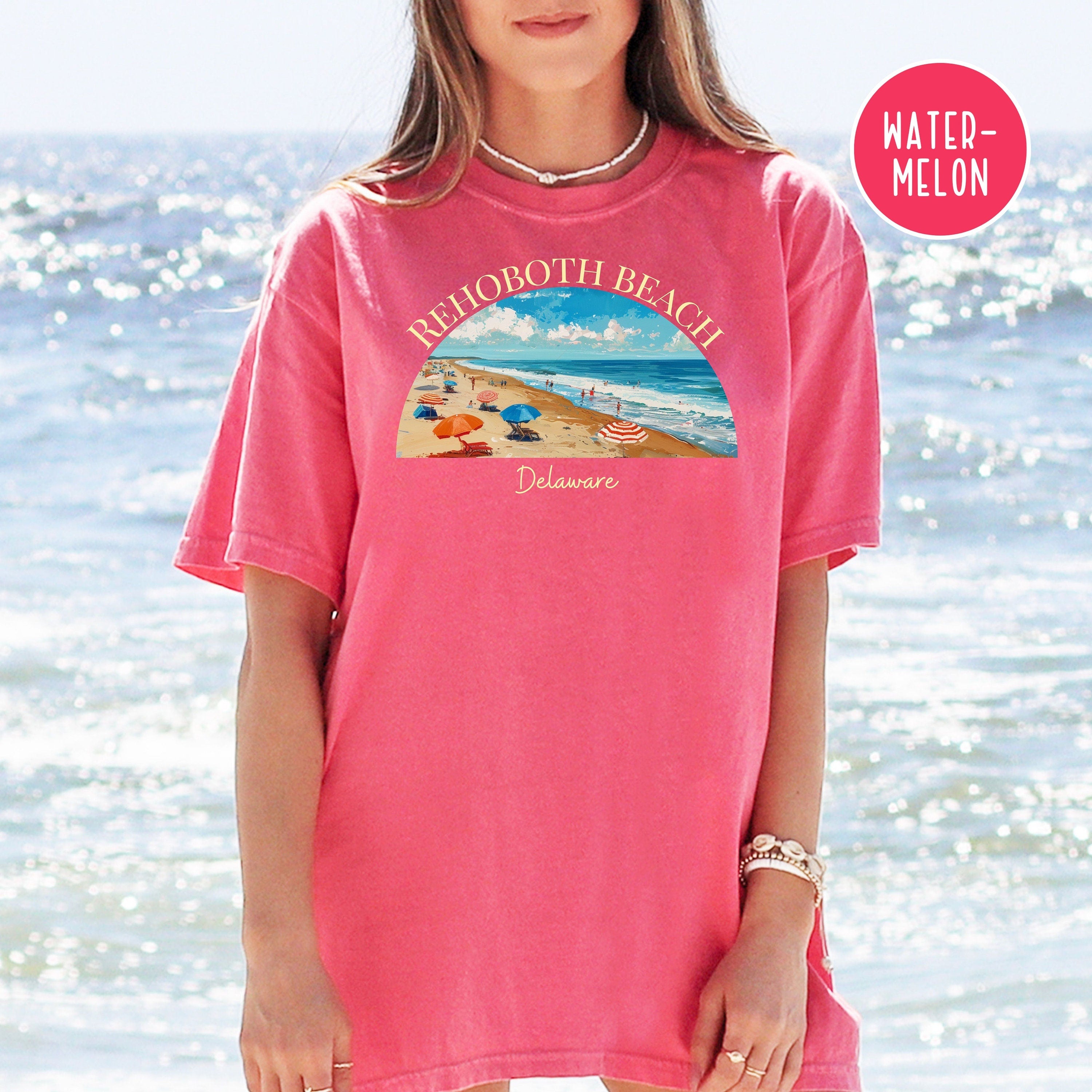 Rehoboth Beach Delaware Comfort Colors® Tee