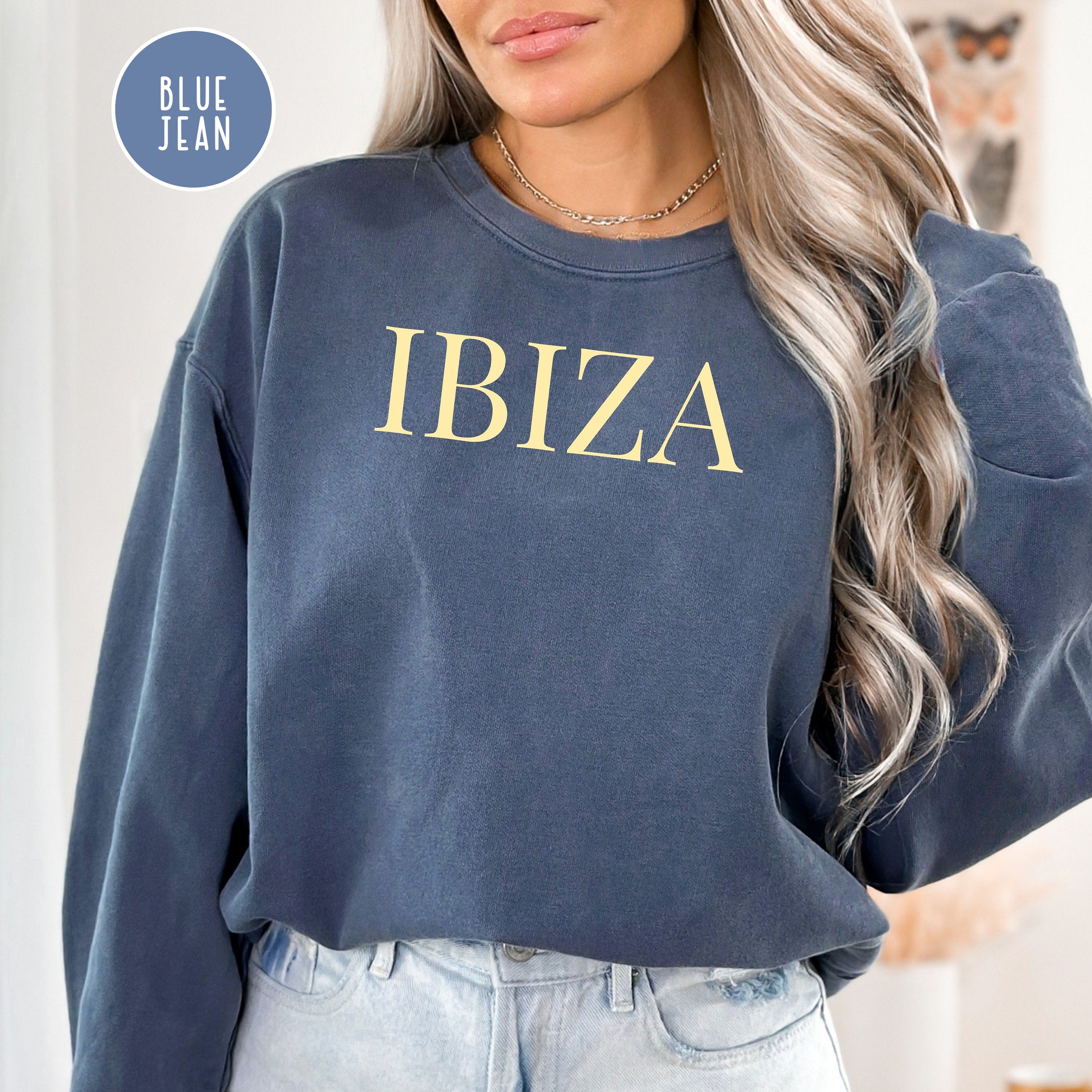 Ibiza Mediterranean Sea Comfort Colors® Sweatshirt