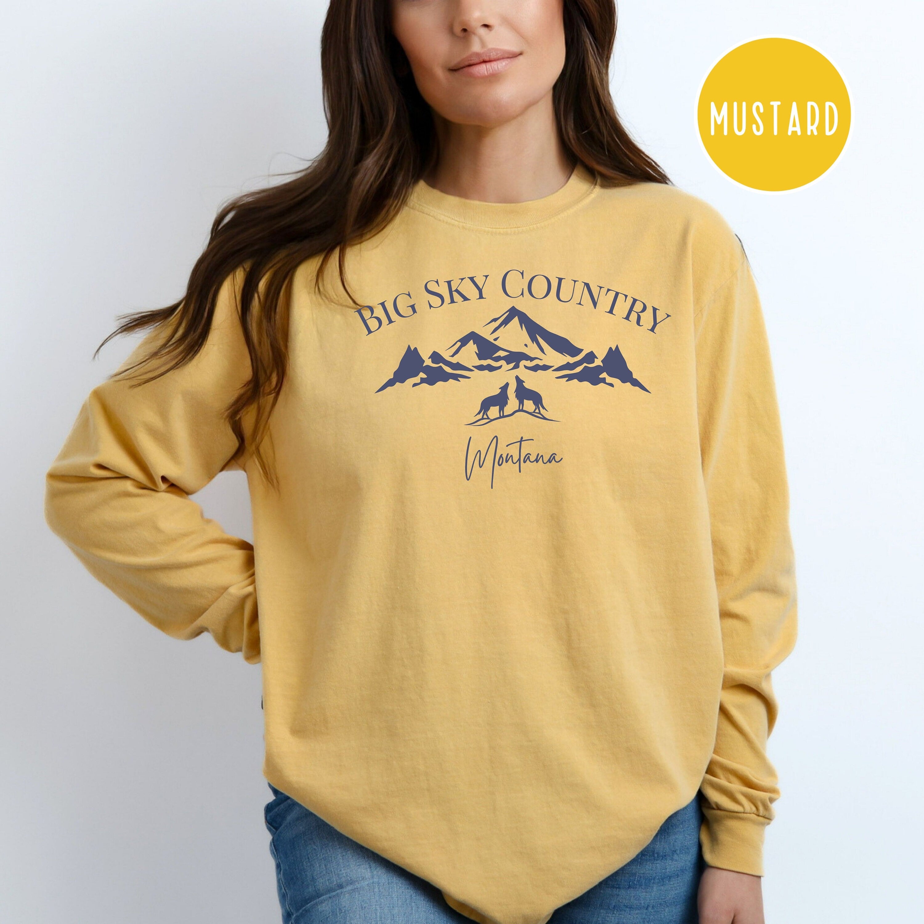 Montana Comfort Colors® Long Sleeve Tee