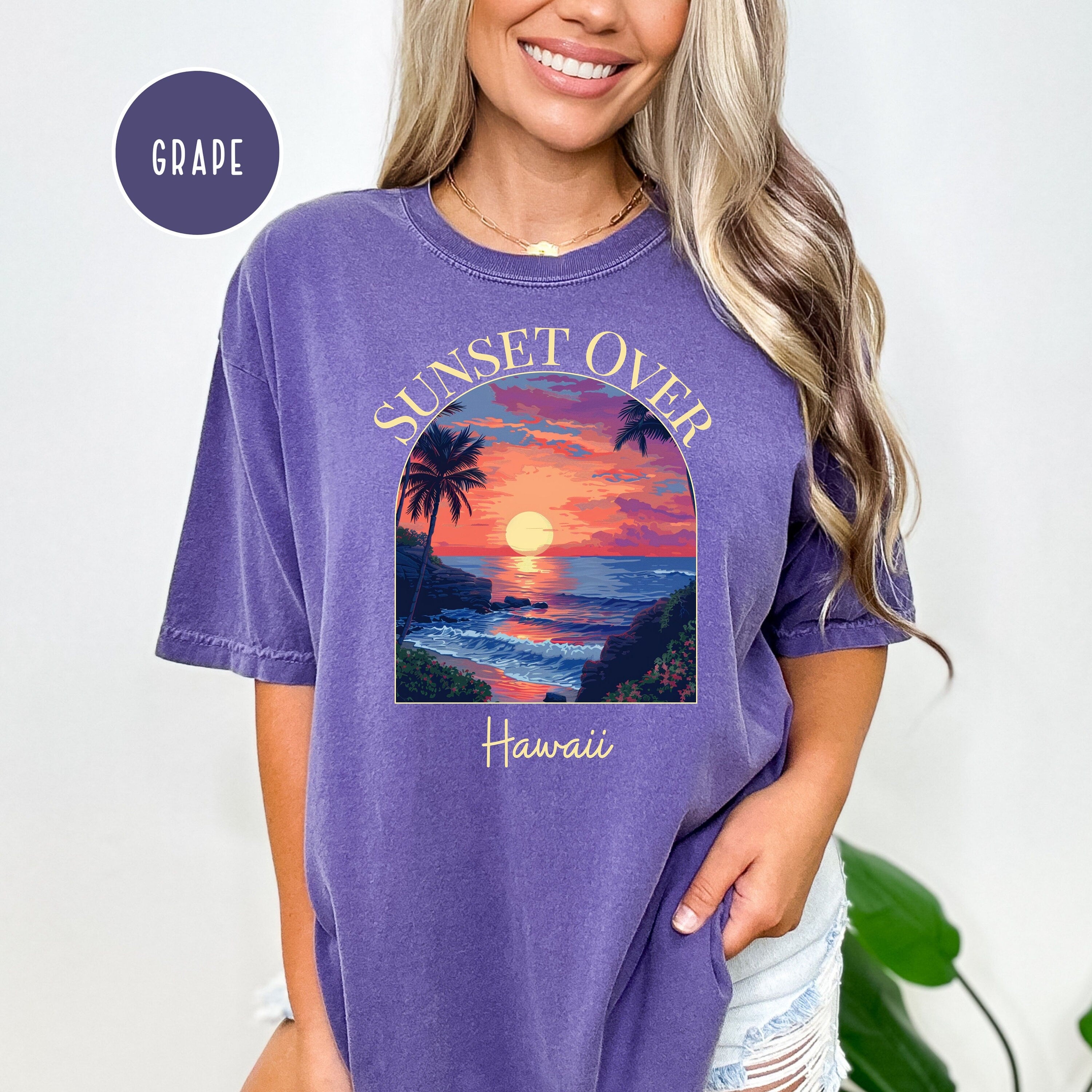 Sunset Over Hawaii Comfort Colors® Tee