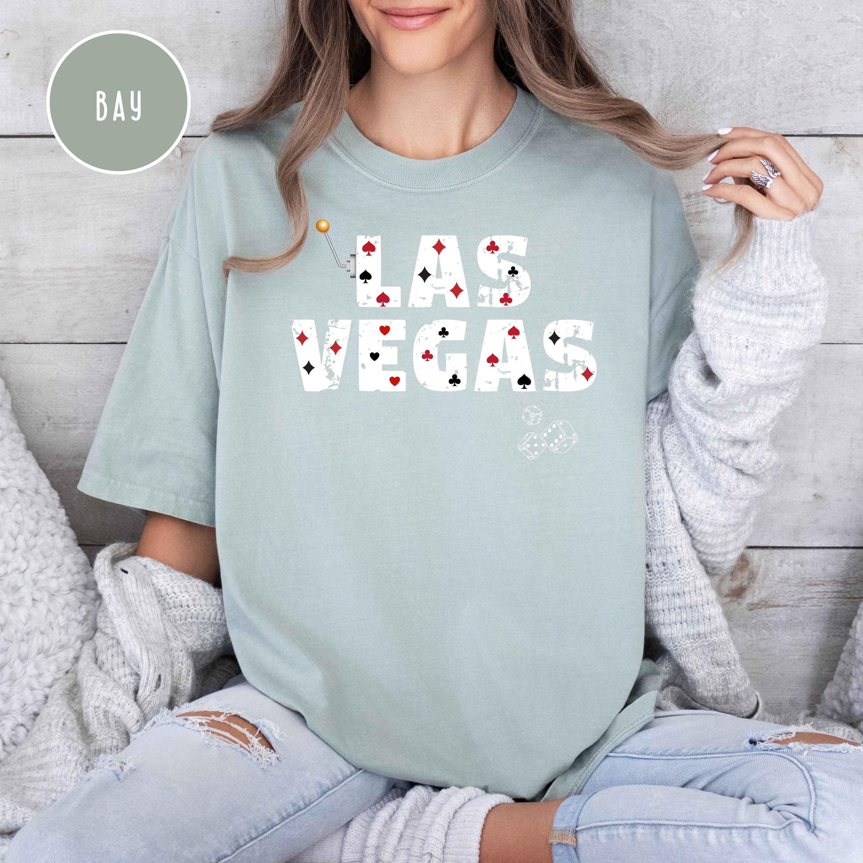 Las Vegas Deck of Cards Comfort Colors® Tee