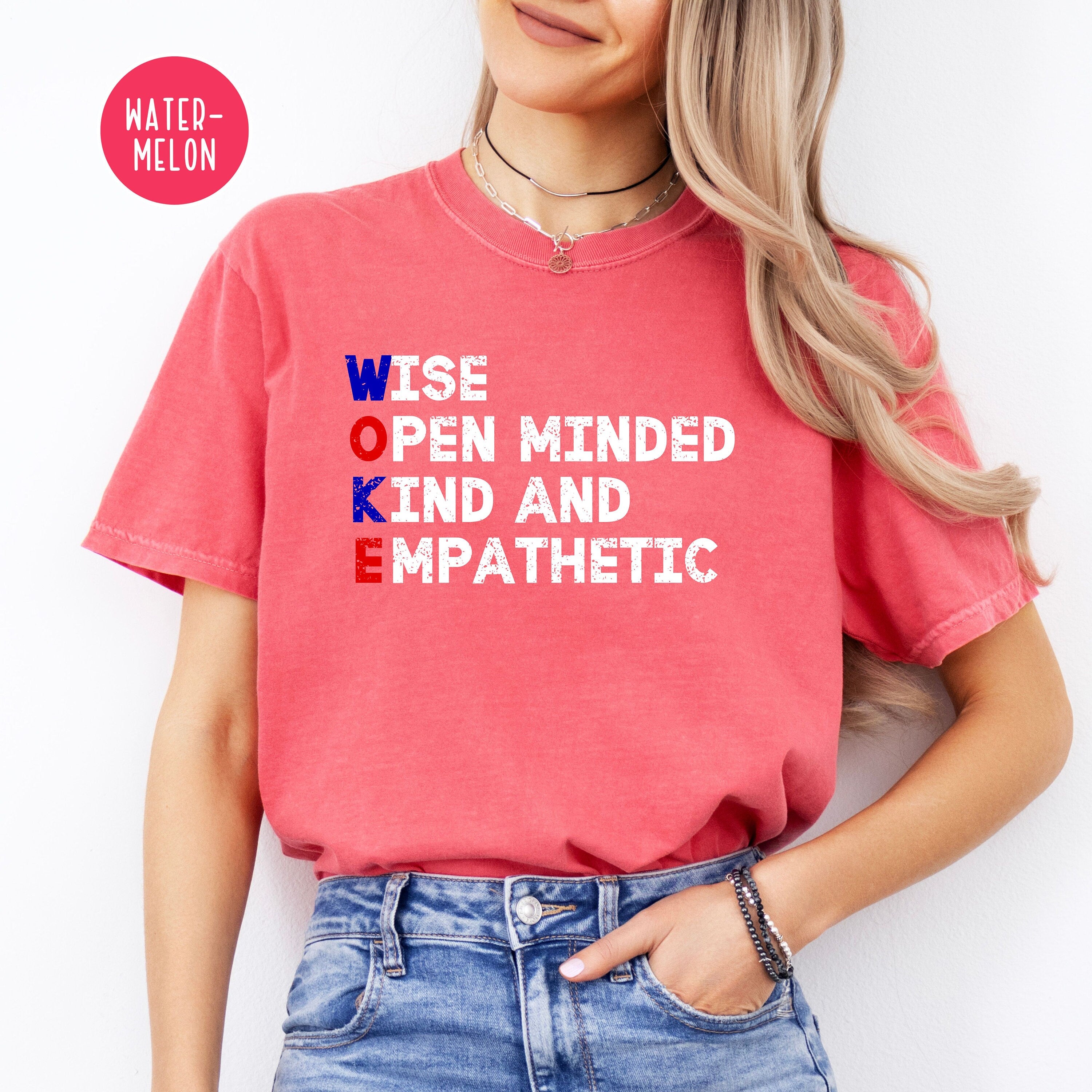 WOKE Definition Comfort Colors® Tee